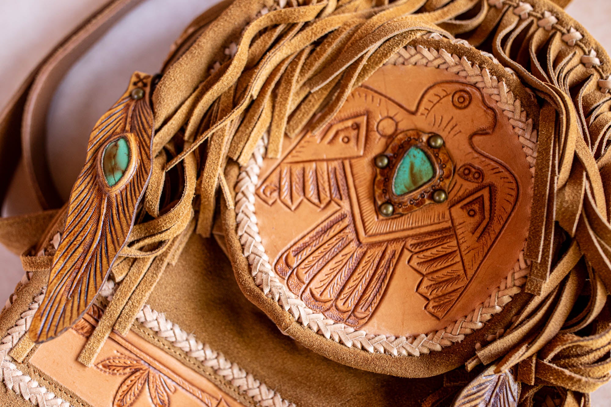 Only The Brave Thunderbird Backpack with Turquoise