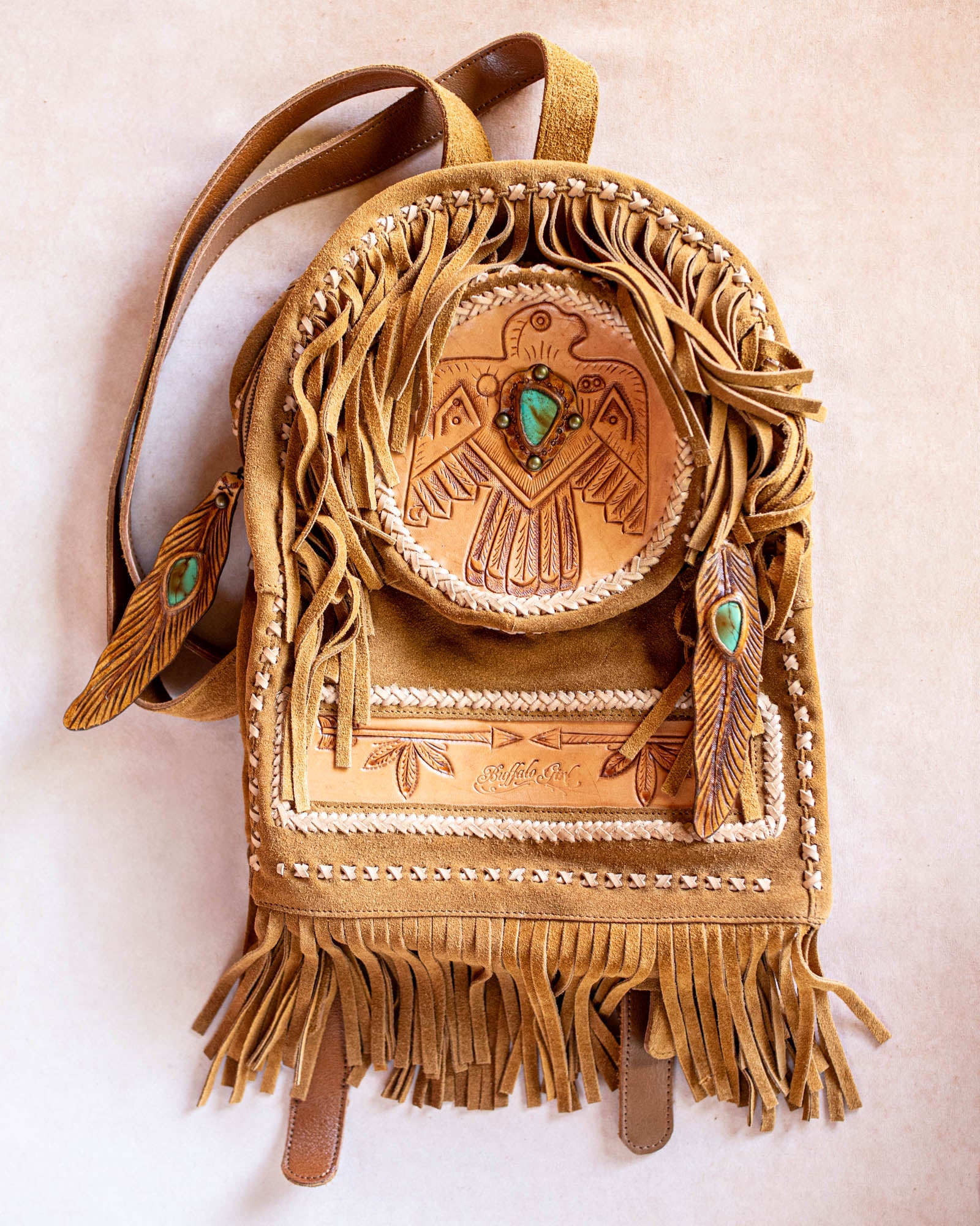 Only The Brave Thunderbird Backpack with Turquoise