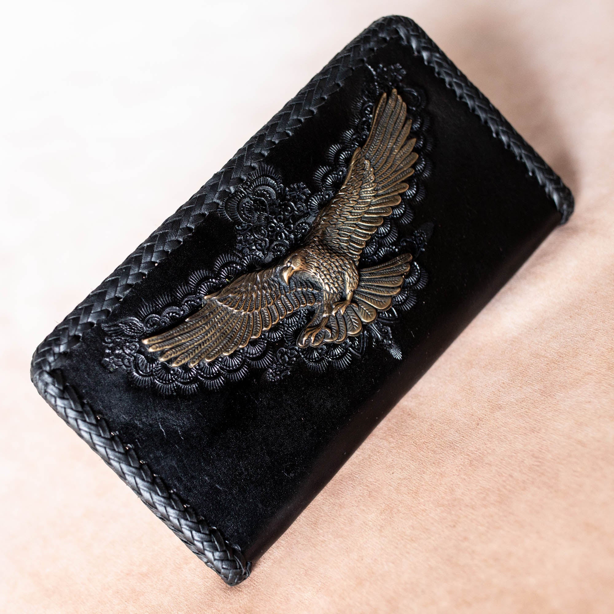 Large Double Sided Pegasus & Rebel Eagle Wallet