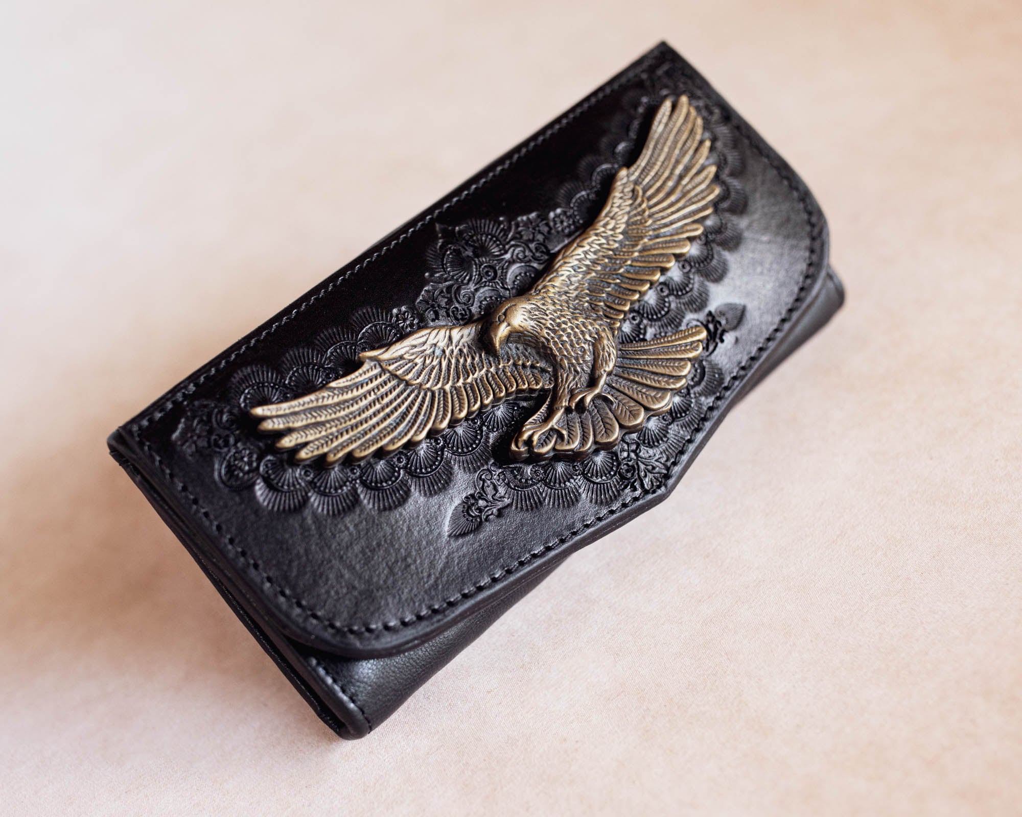 Rebel Eagle Wallet - Black