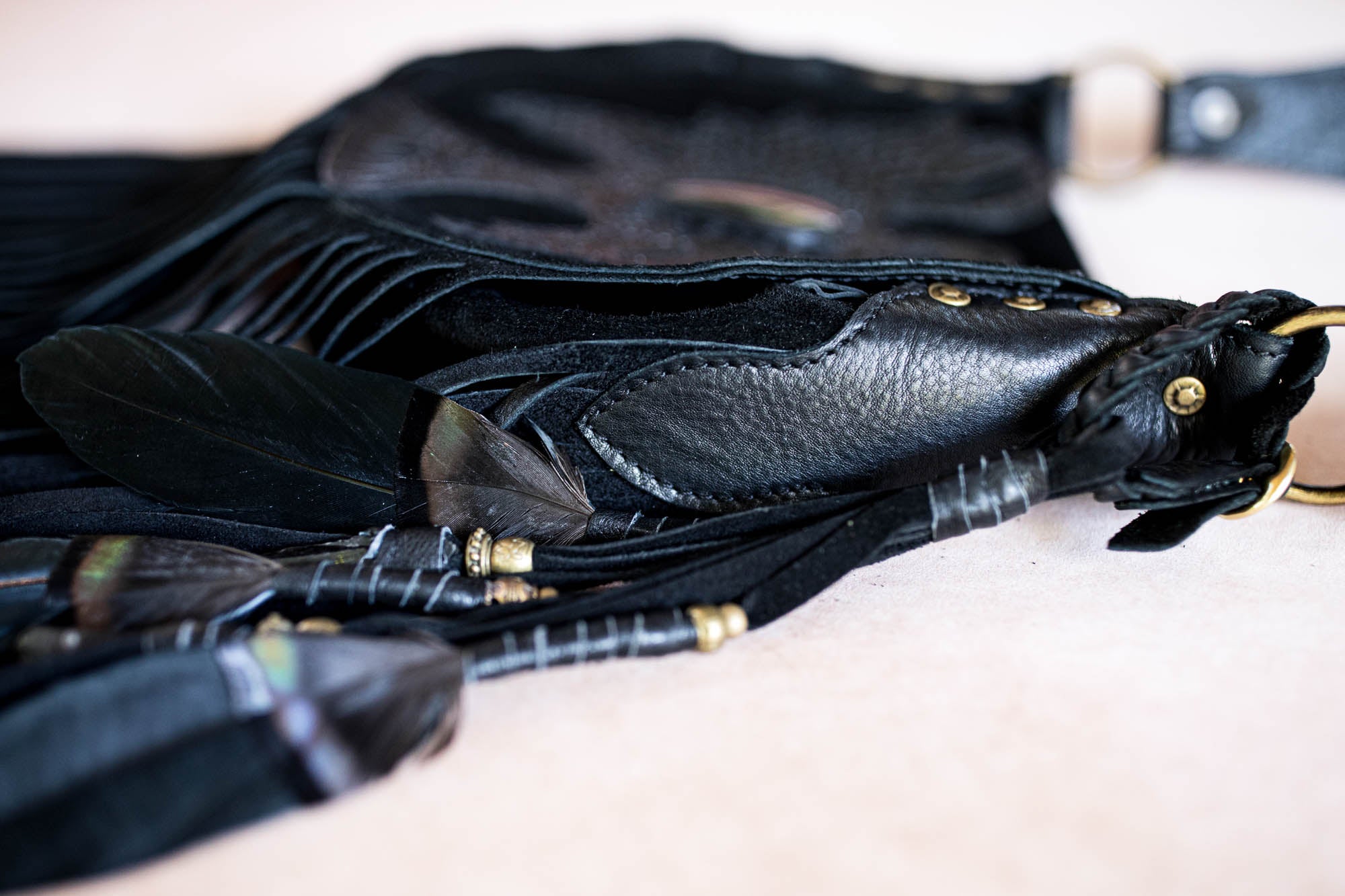 Petite Cheyenne Eagle Bag with Labradorite