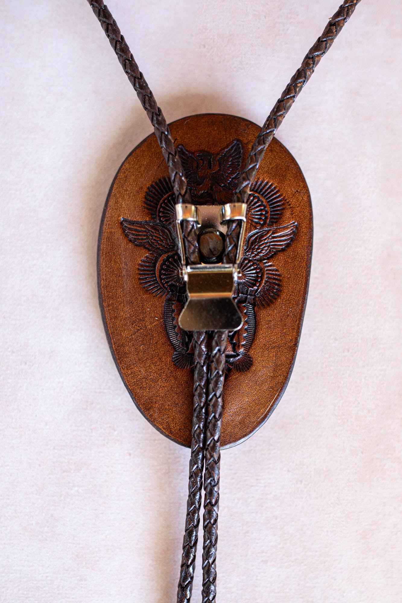 Chrysoprase Bolo Tie