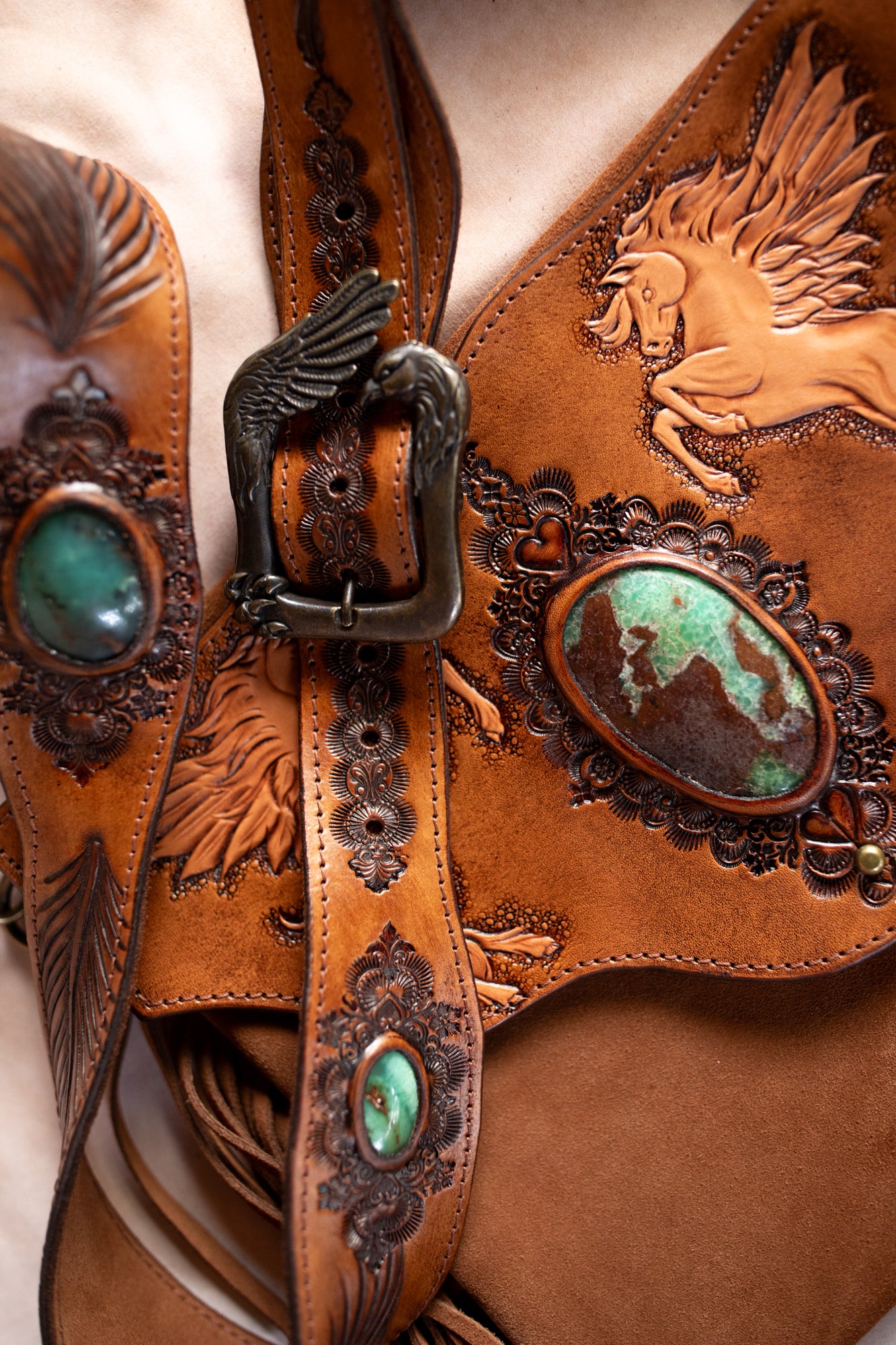 Pegasus Gypsy Wanderer Bag with Chrysoprase