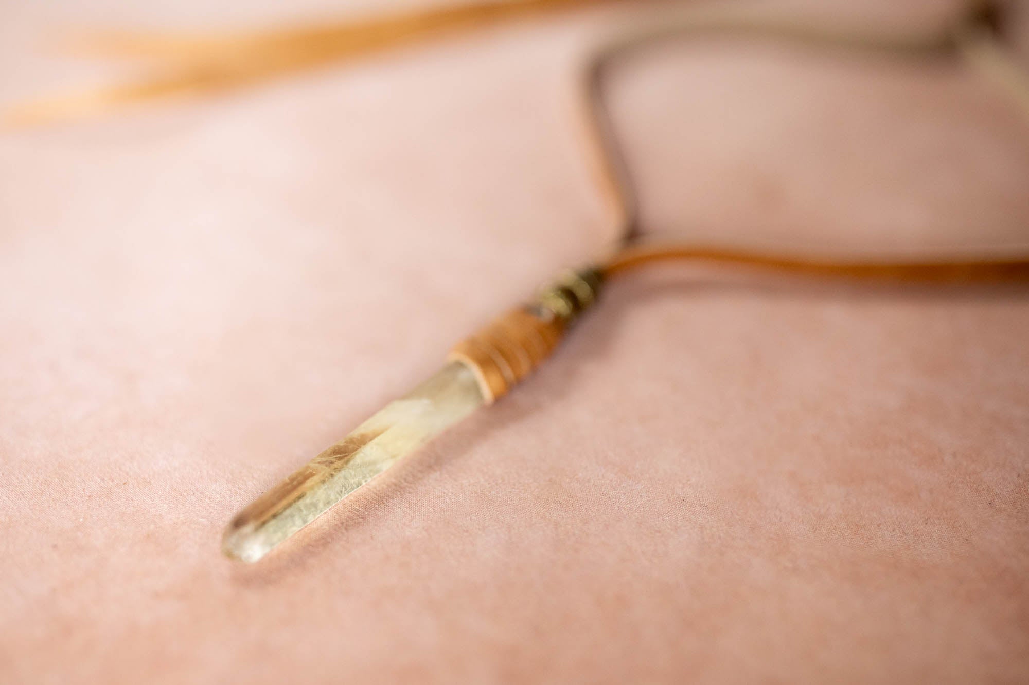 Citrine Priestess Necklace