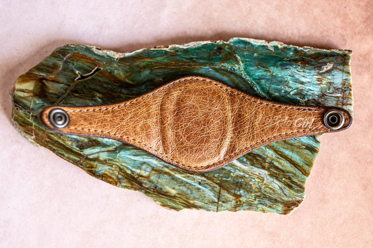 Mandala Cuff with Dragon Stone