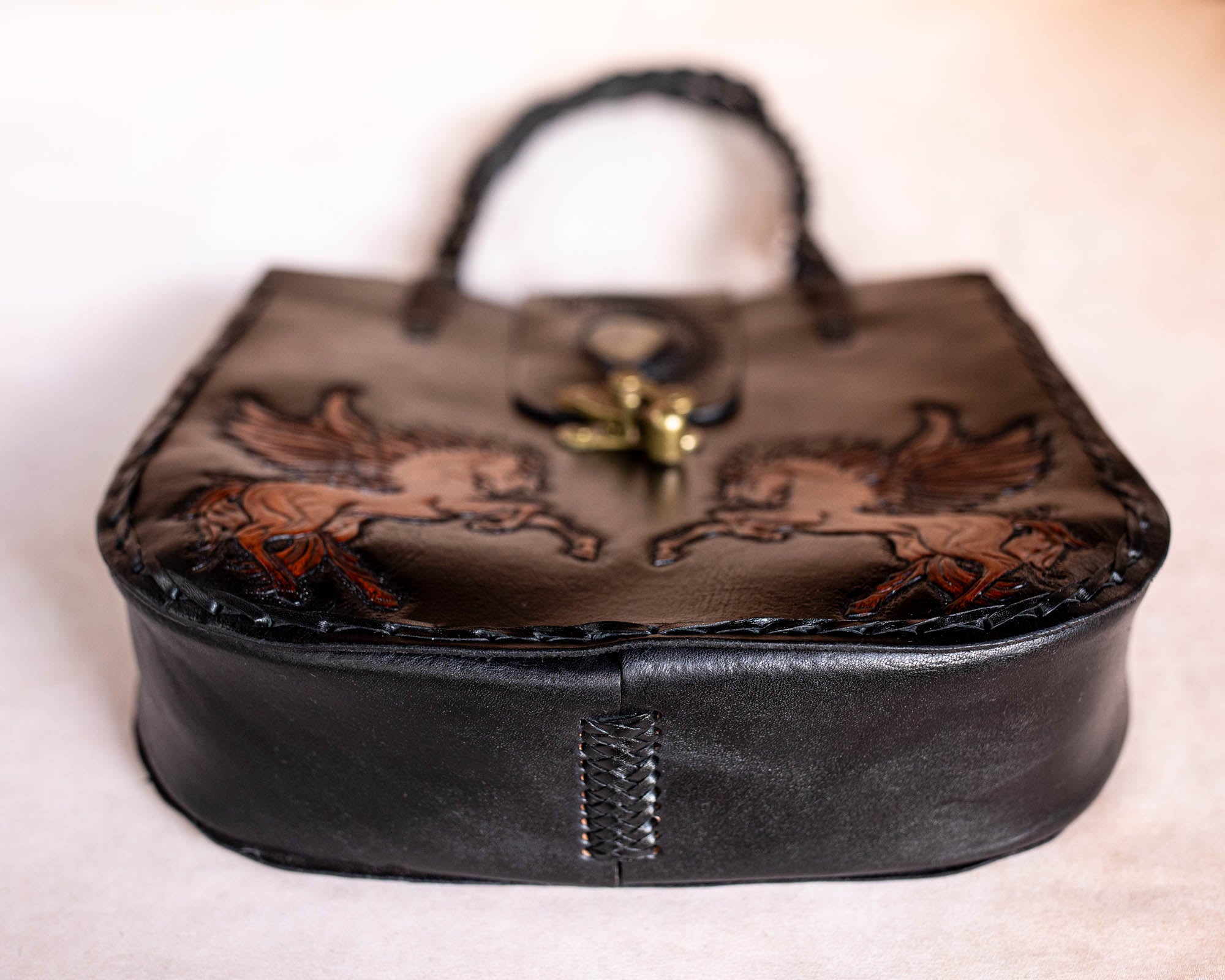 Black Bay Dream Chaser Tote Bag with Labradorite