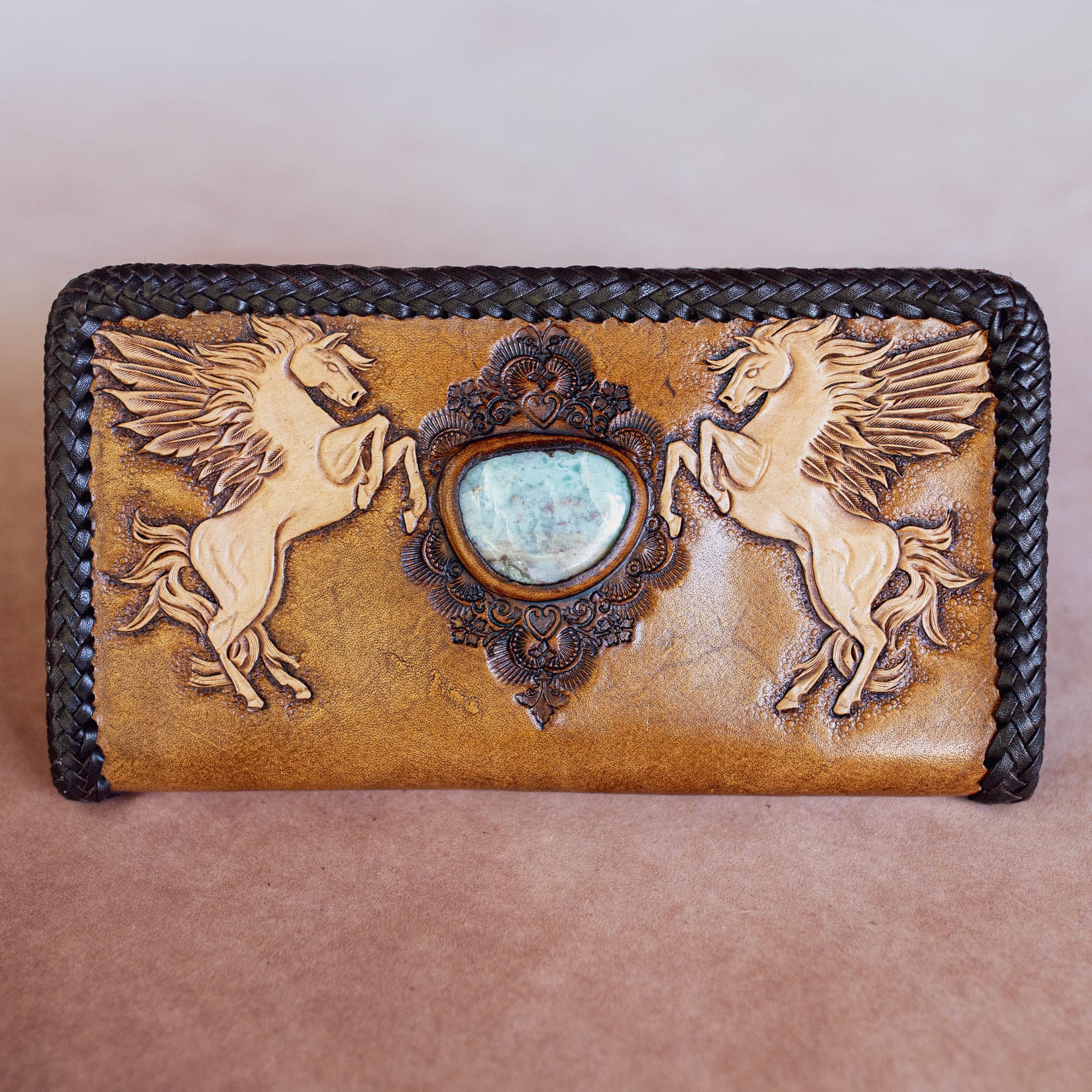 Large Double Sided Pegasus & Rebel Eagle Wallet