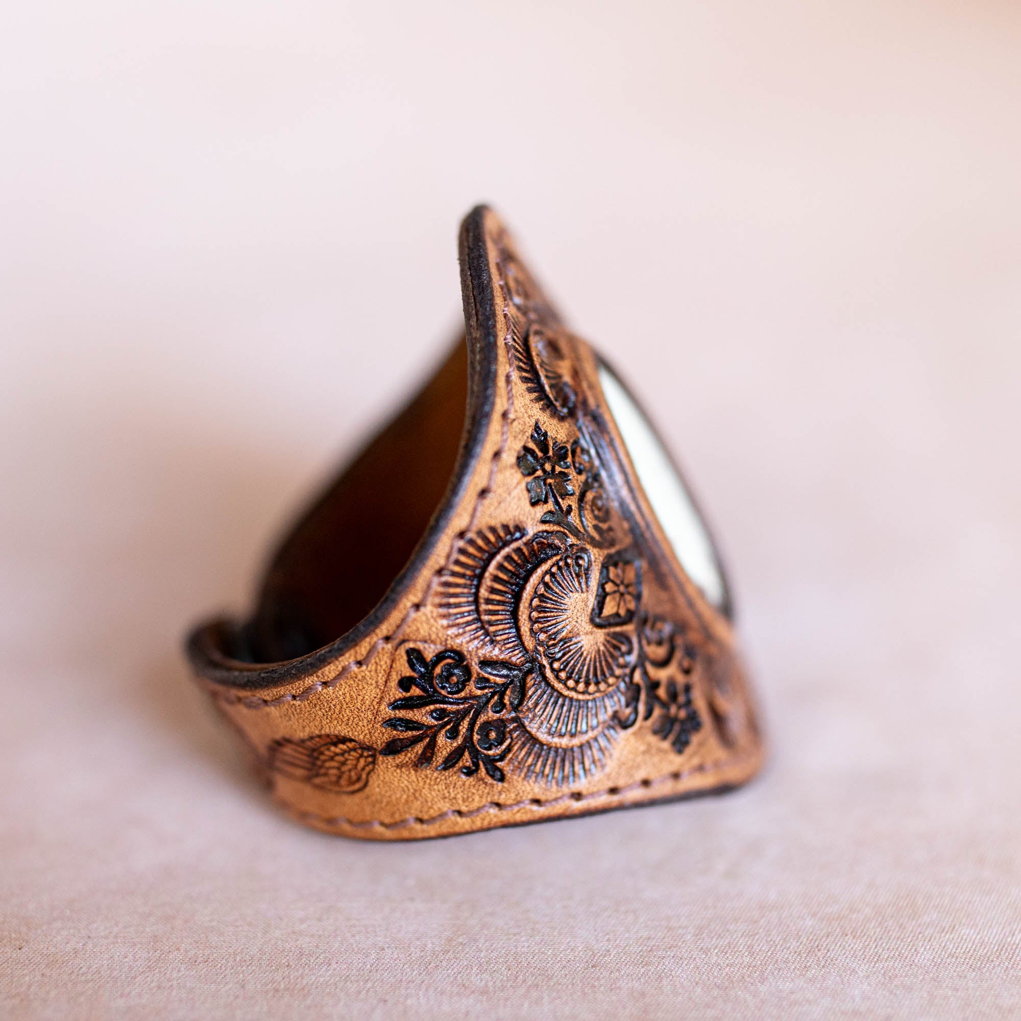 Mandala Cuff with Wild Horse Magnesite