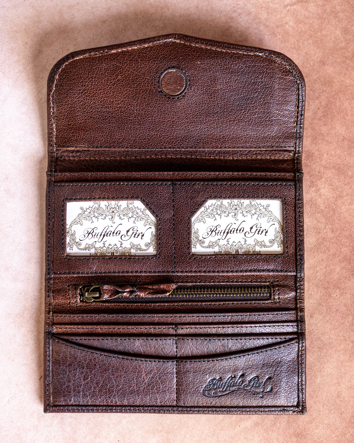 Mandala Wallet with Navajo Concho