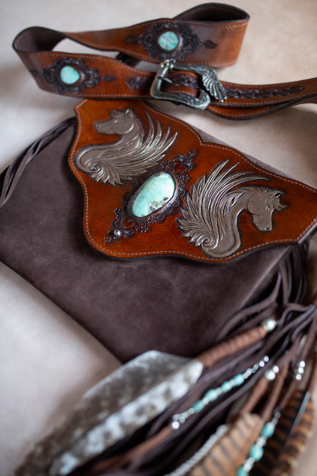 Pegasus Gypsy Wanderer Bag with Amazonite