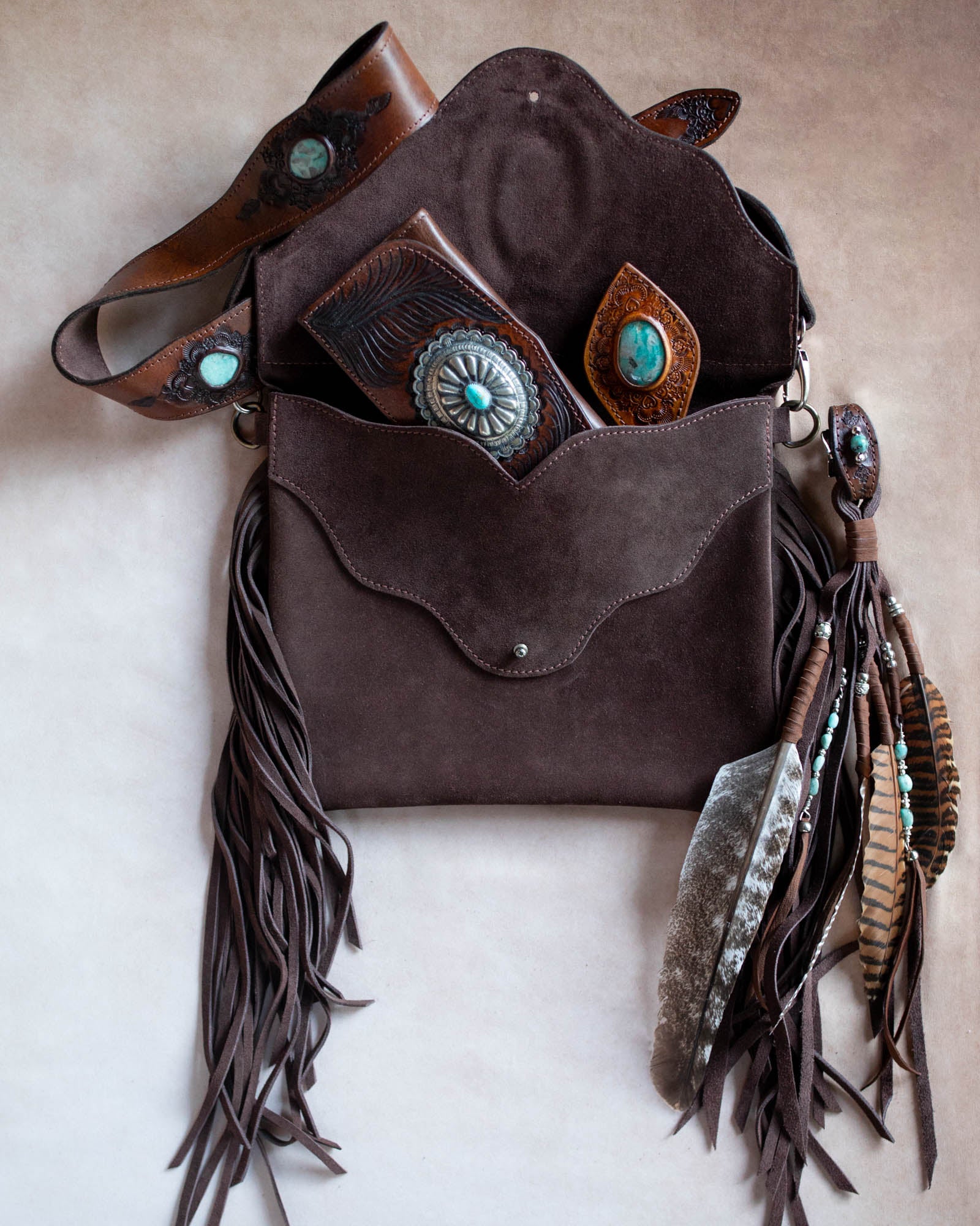 Pegasus Gypsy Wanderer Bag with Amazonite