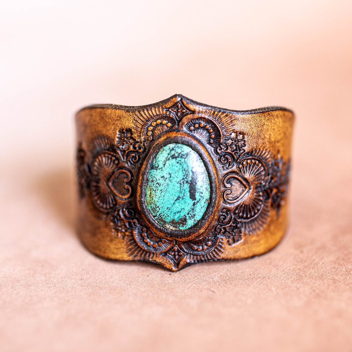 Little Western Cuff with Turquoise