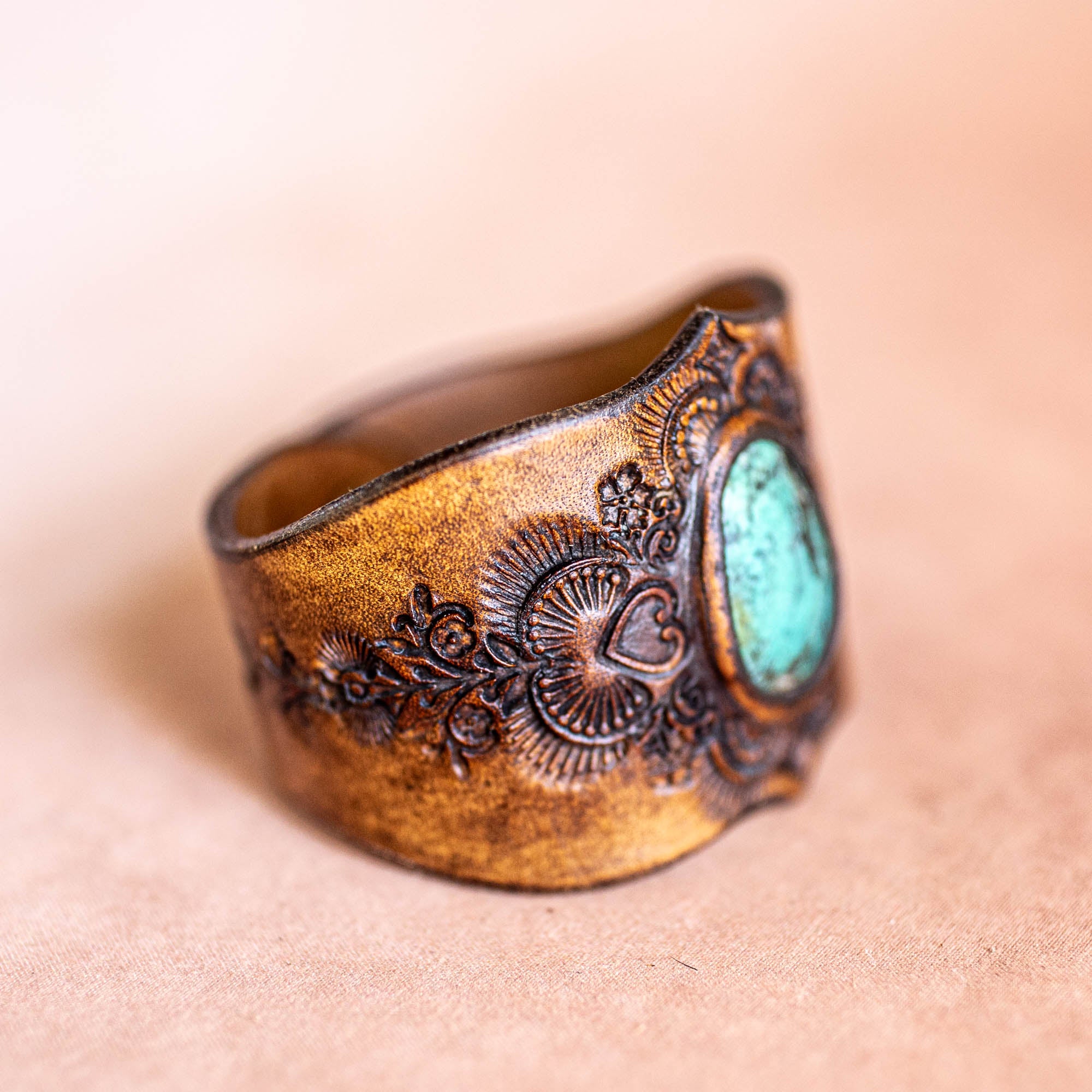 Little Western Cuff with Turquoise