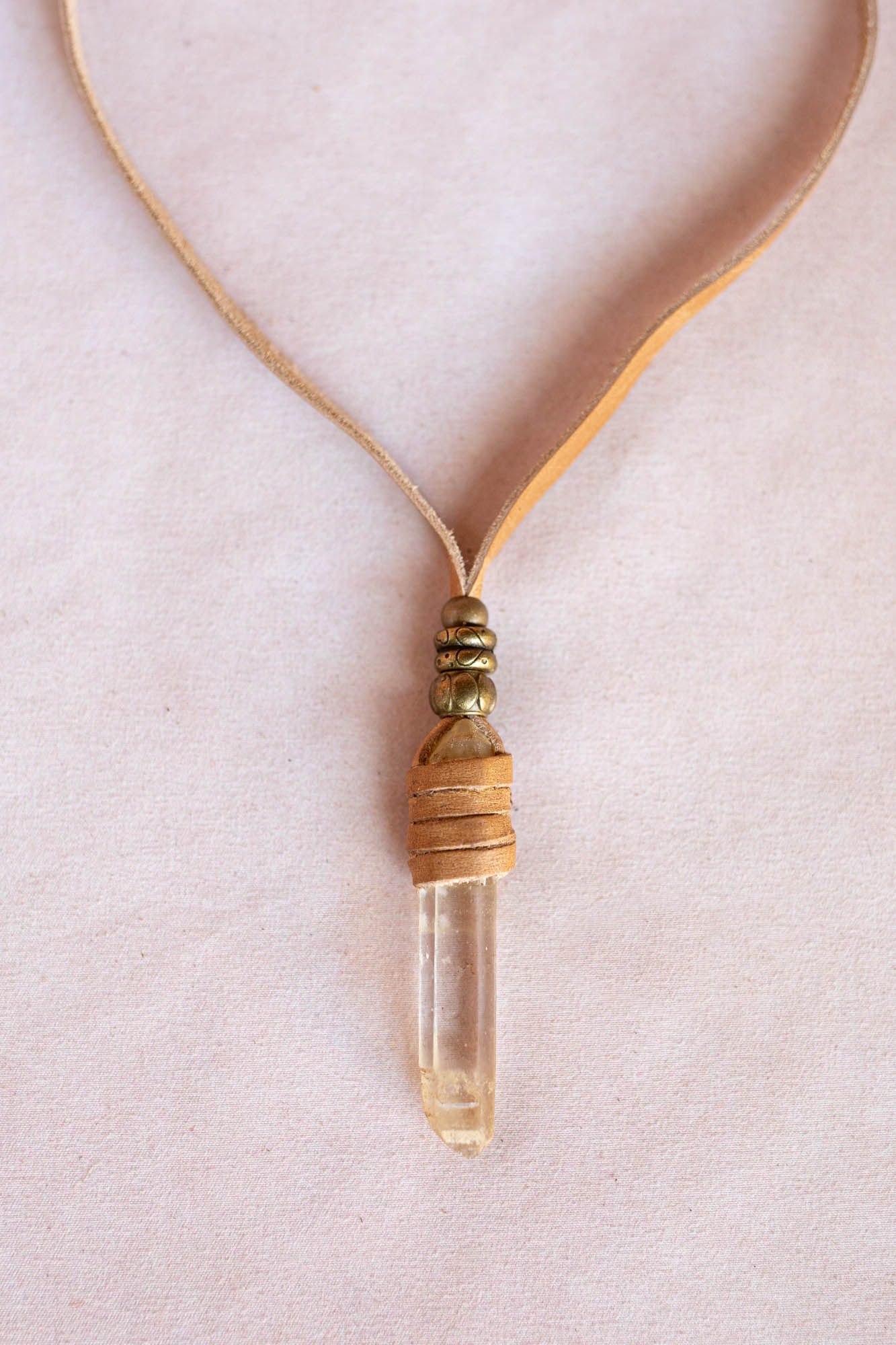 Priestess Necklace with Citrine