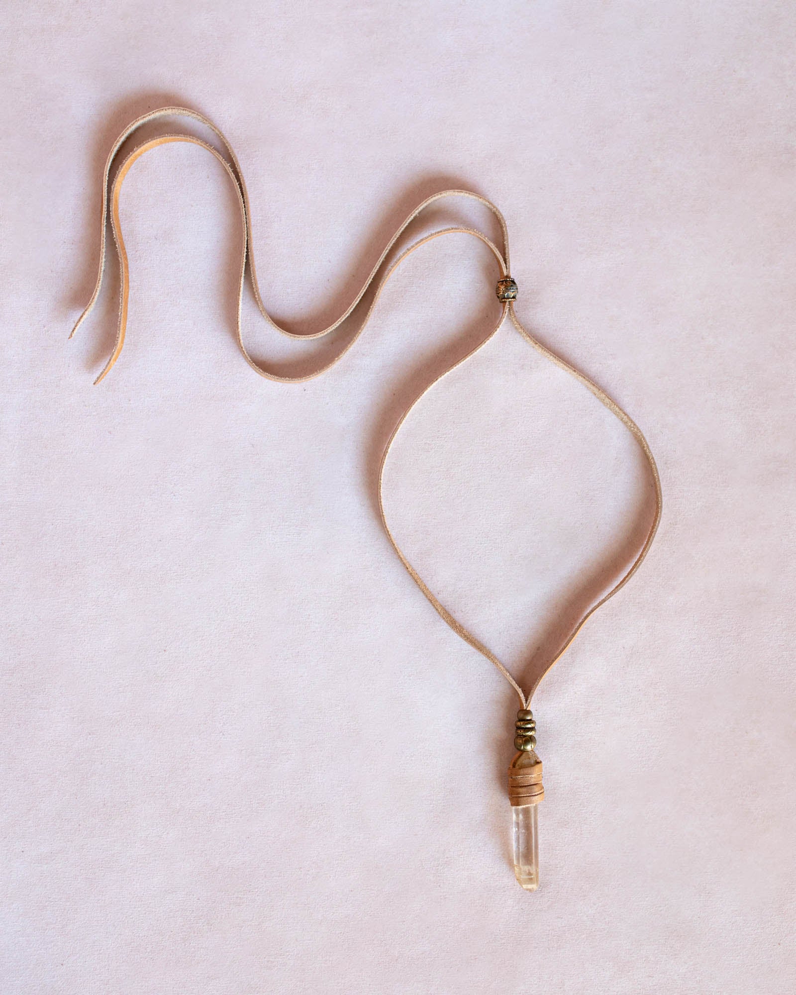 Priestess Necklace with Citrine