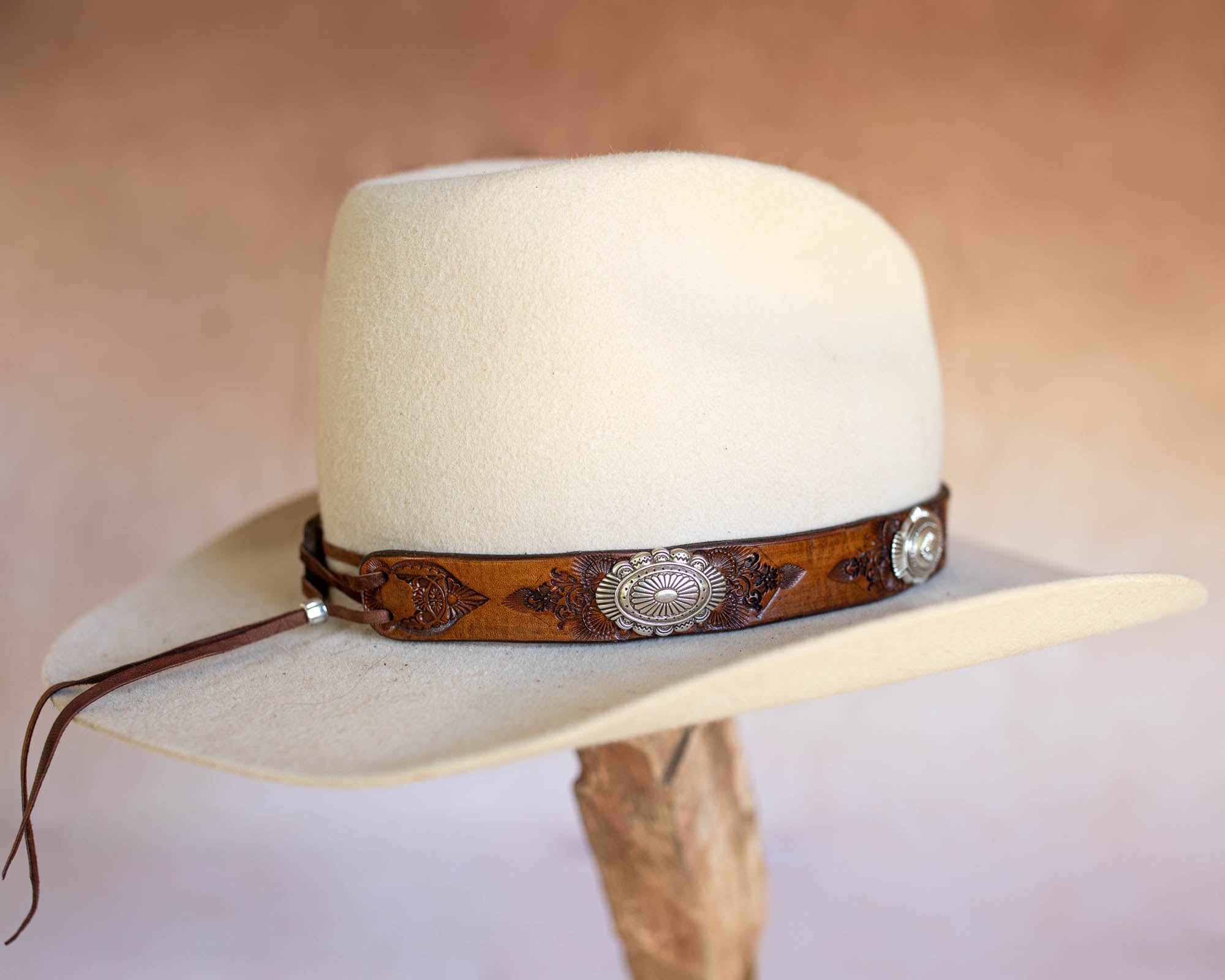 Southwest Concho Hat Band
