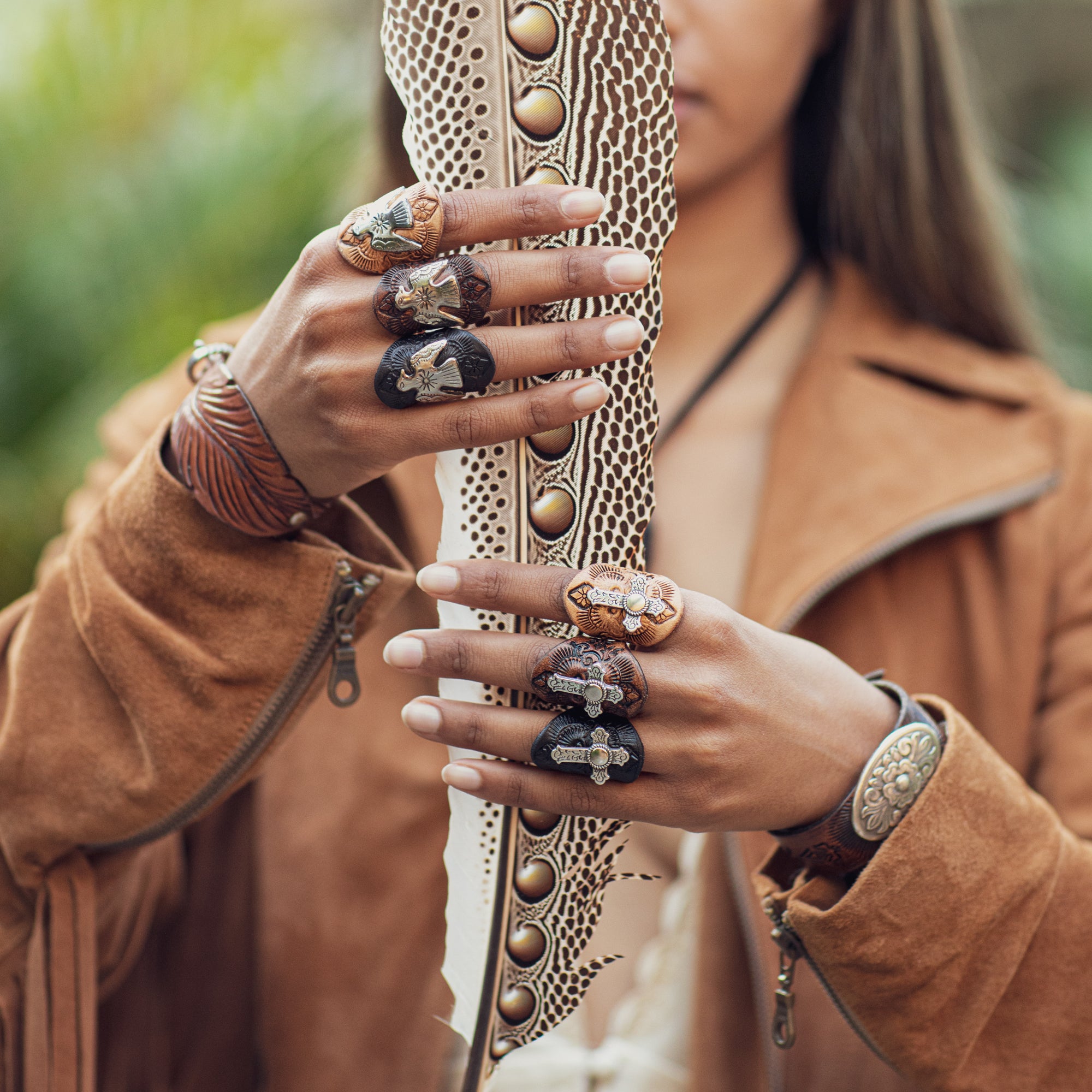 buffalo_girl_concho_rings