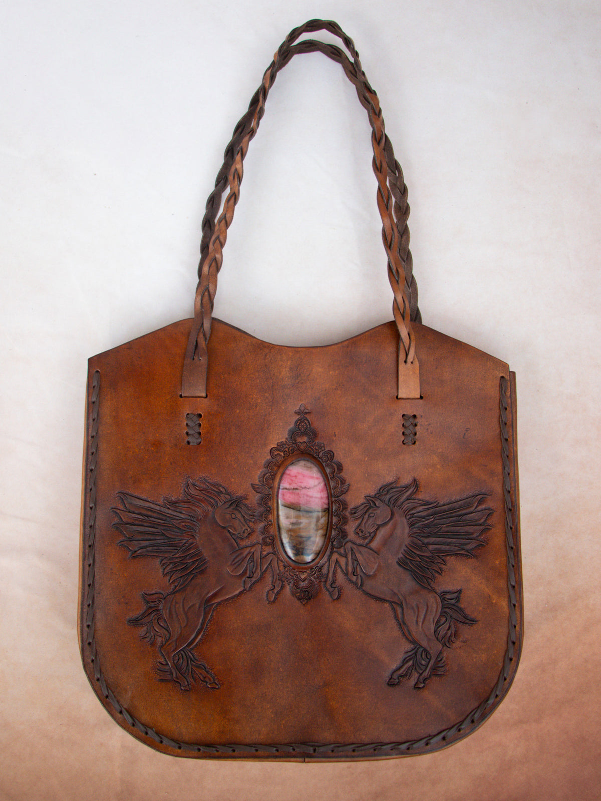 Dream Chaser Tote Bag with Rhodonite
