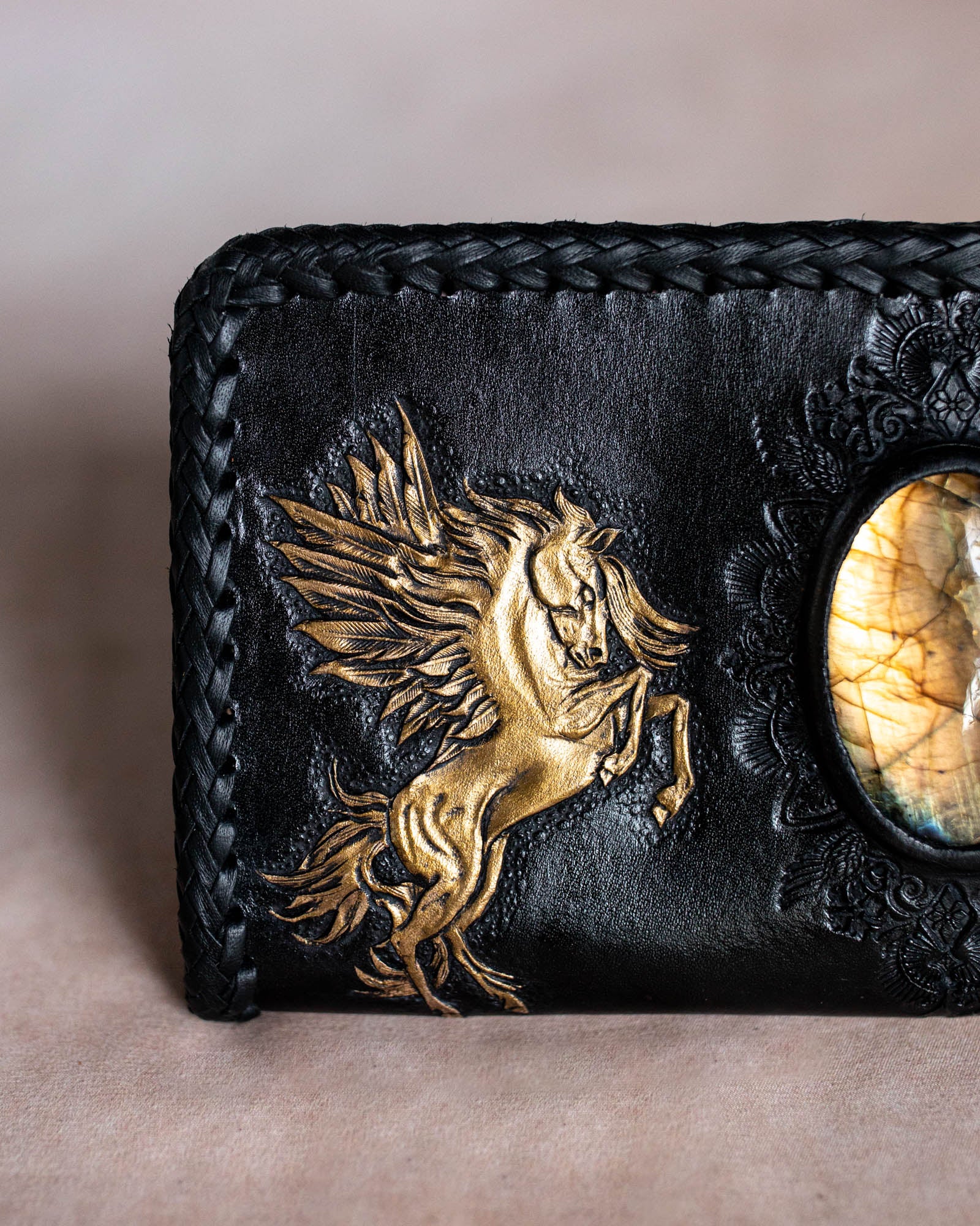 Large Double Sided Pegasus & Rebel Eagle Wallet
