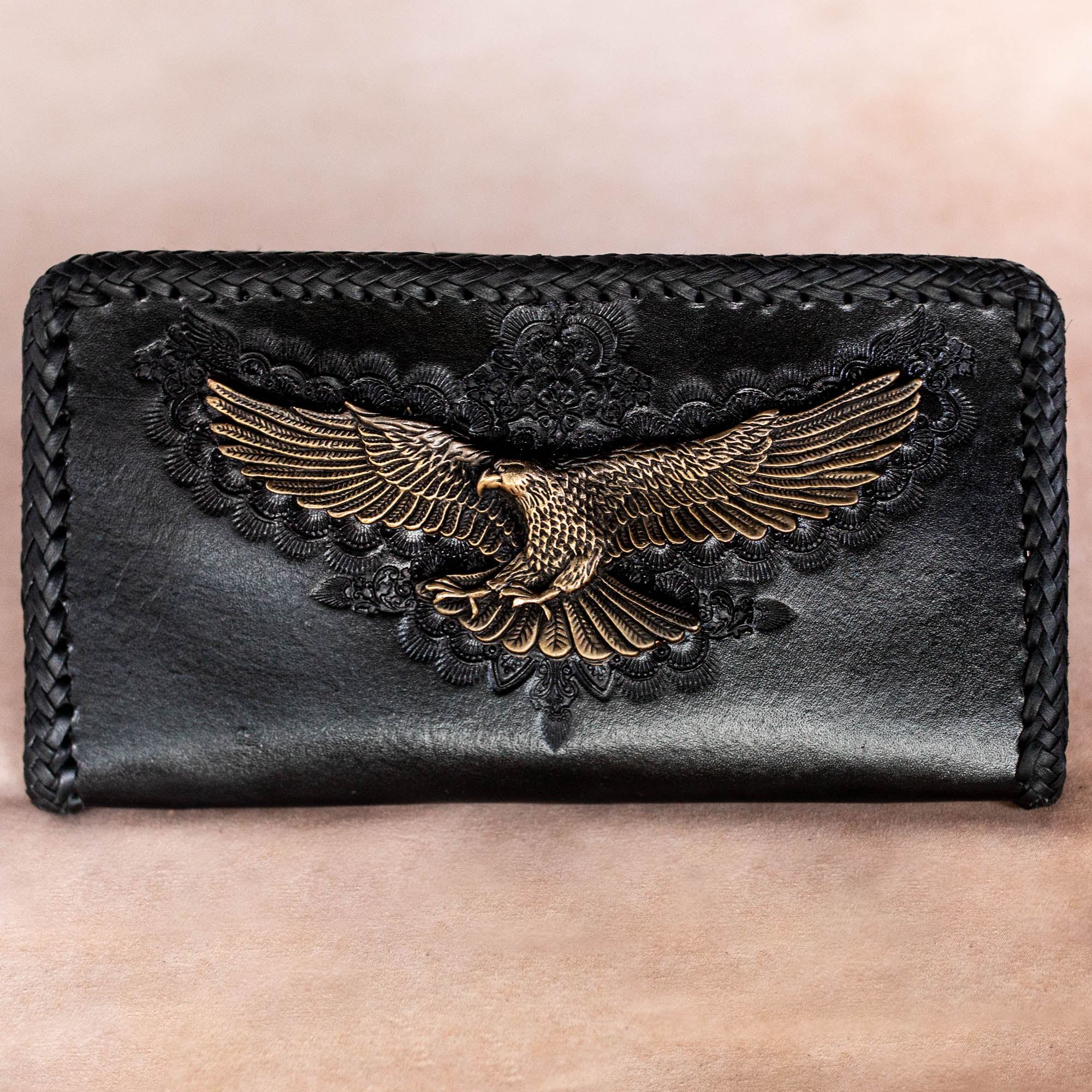 Large Double Sided Pegasus & Rebel Eagle Wallet