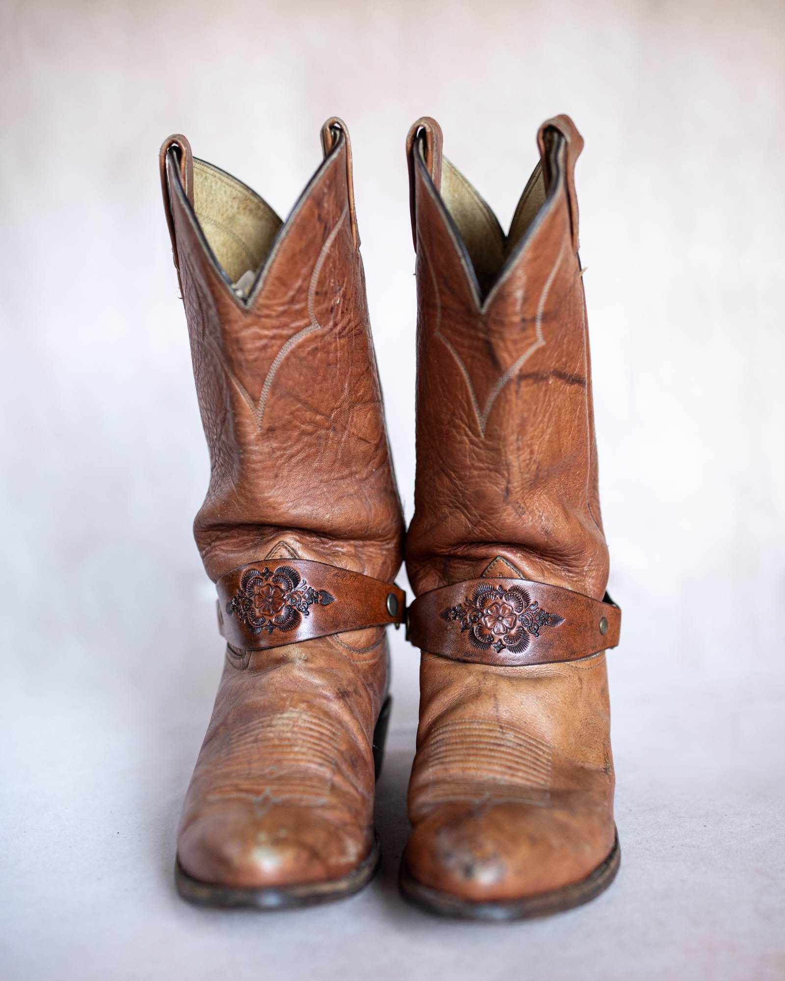 Western Floral Boot Cuffs