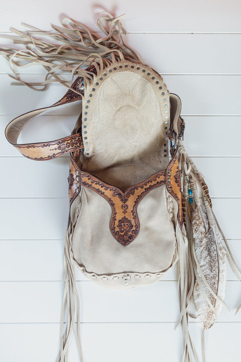 Cheyenne Eagle Bag with Navajo Concho