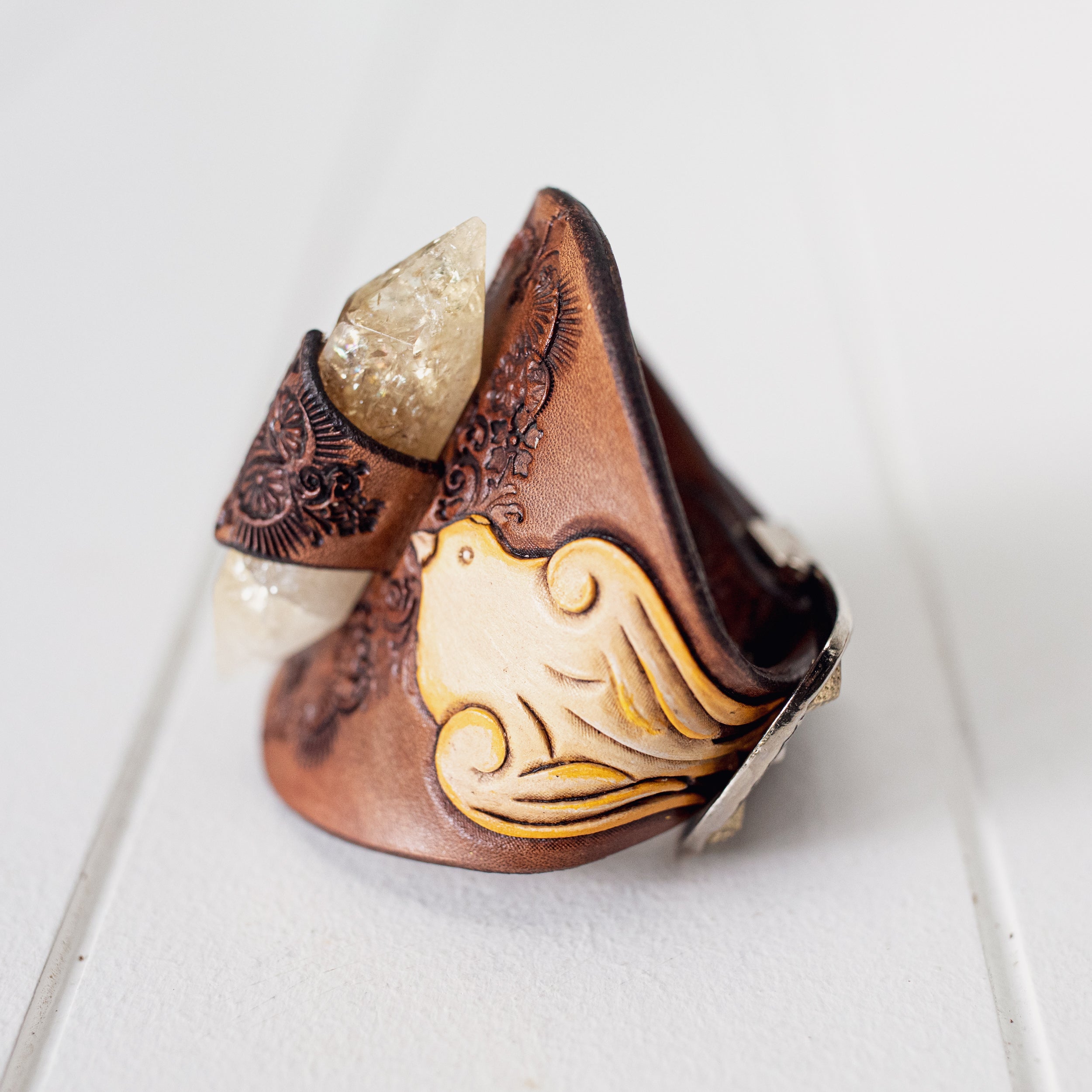 Priestess Cuff with Citrine