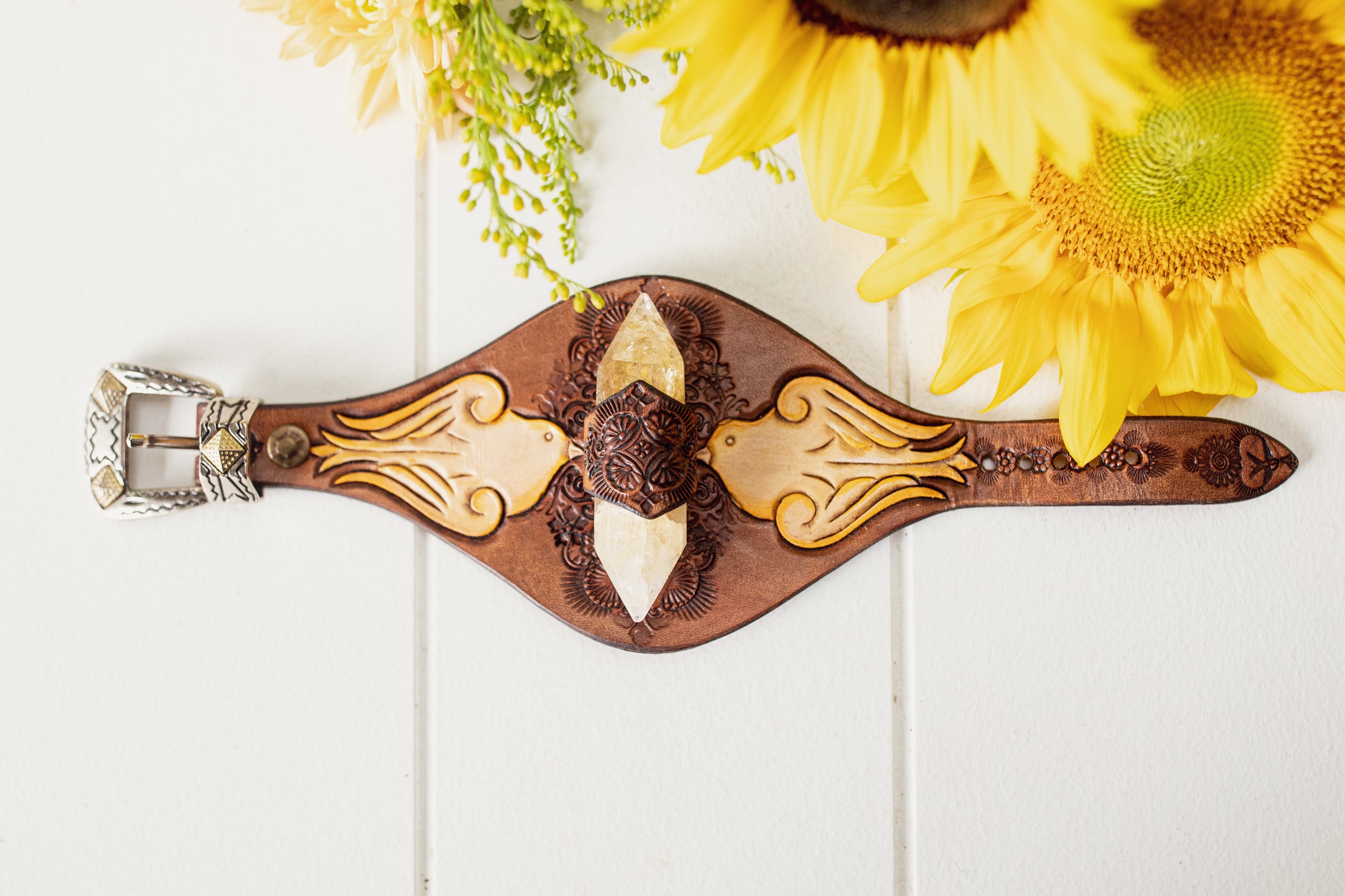 Priestess Cuff with Citrine