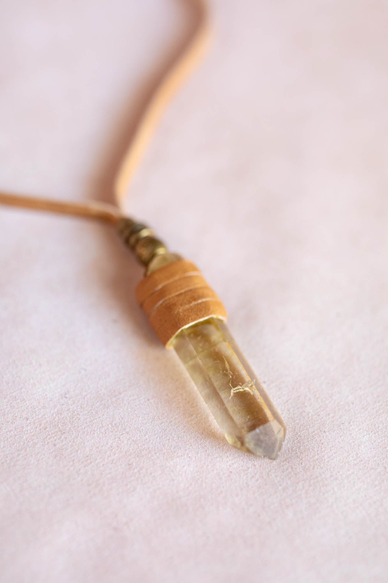 Citrine Priestess Necklace