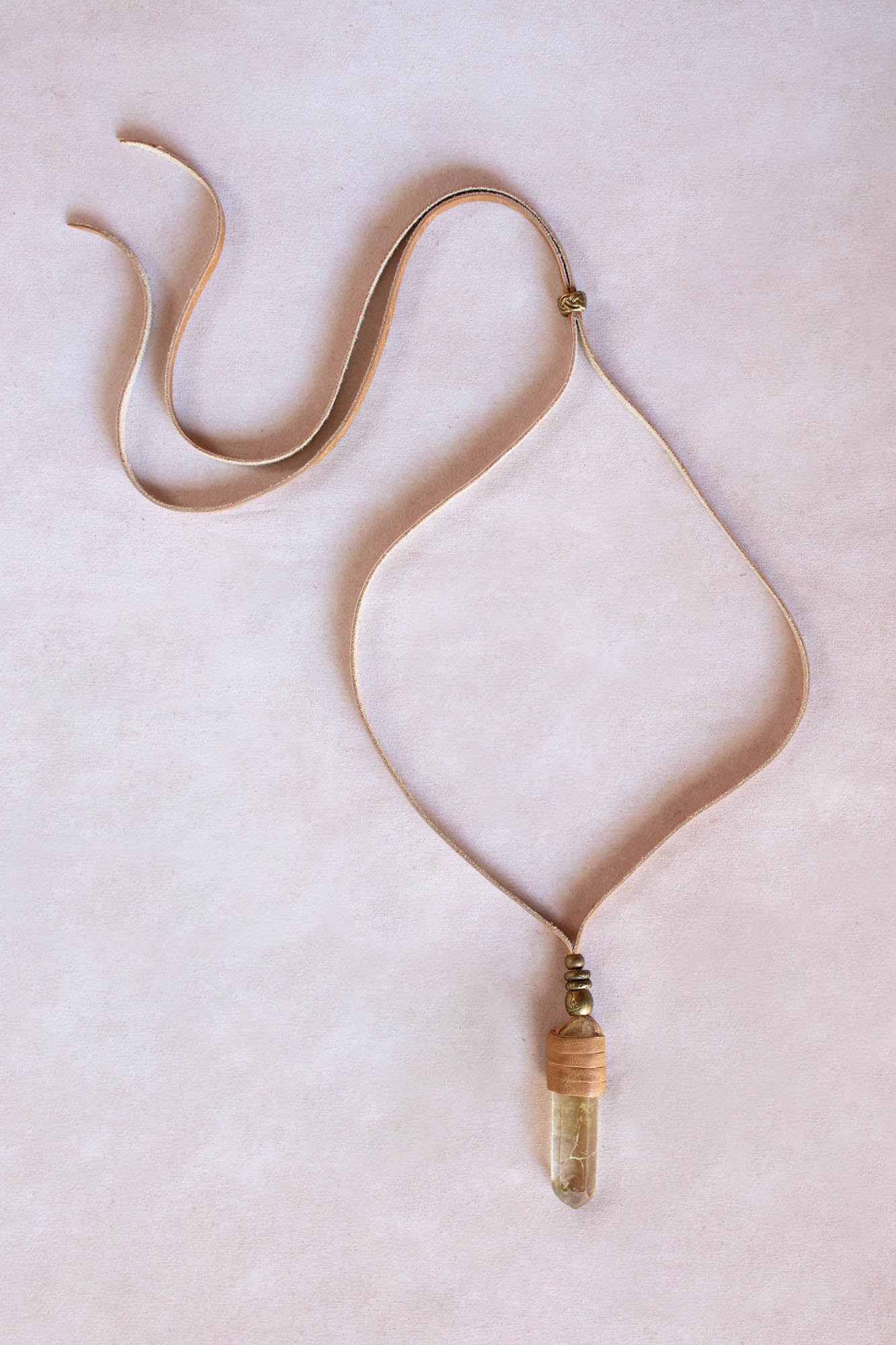 Citrine Priestess Necklace