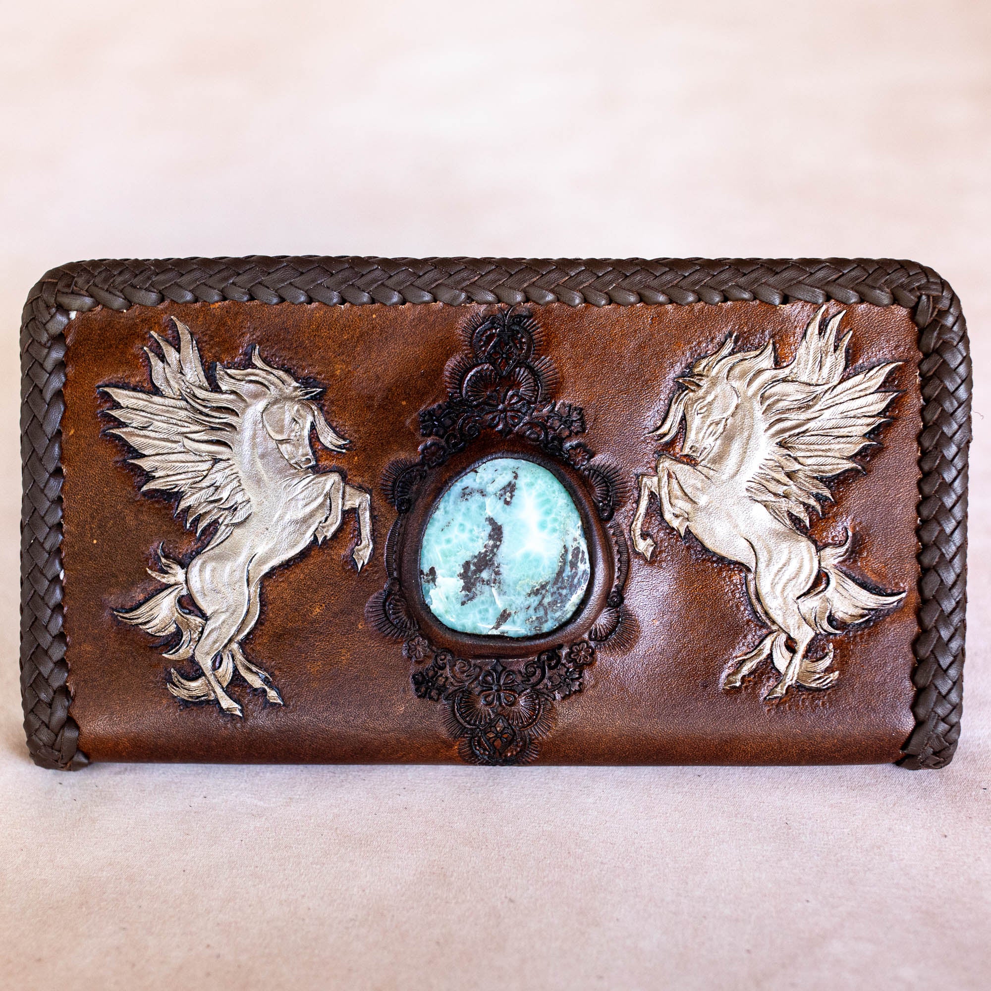 Large Double Sided Pegasus & Rebel Eagle Wallet