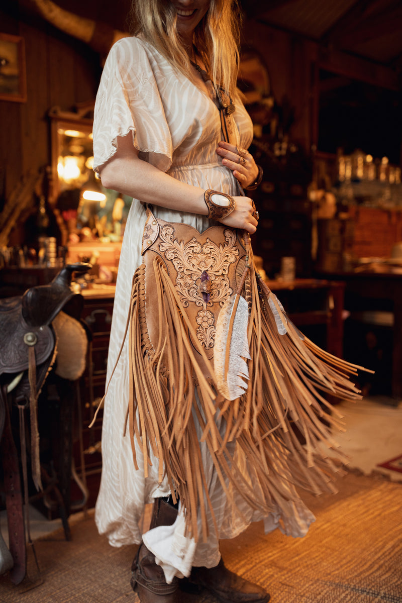 Dusty Mountain Bag with Ametrine