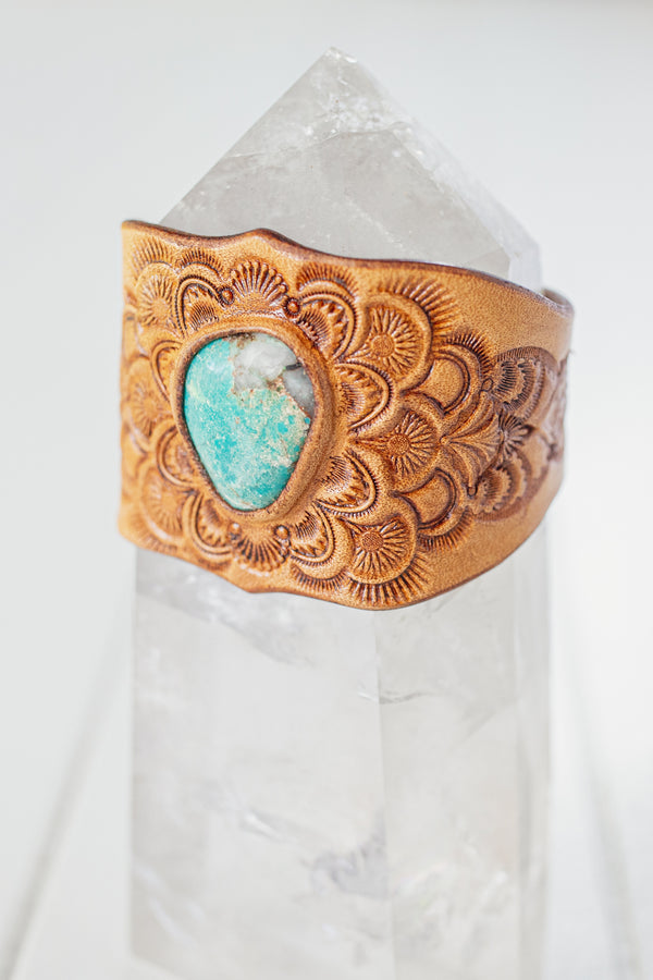 Little Western Cuff with Turquoise