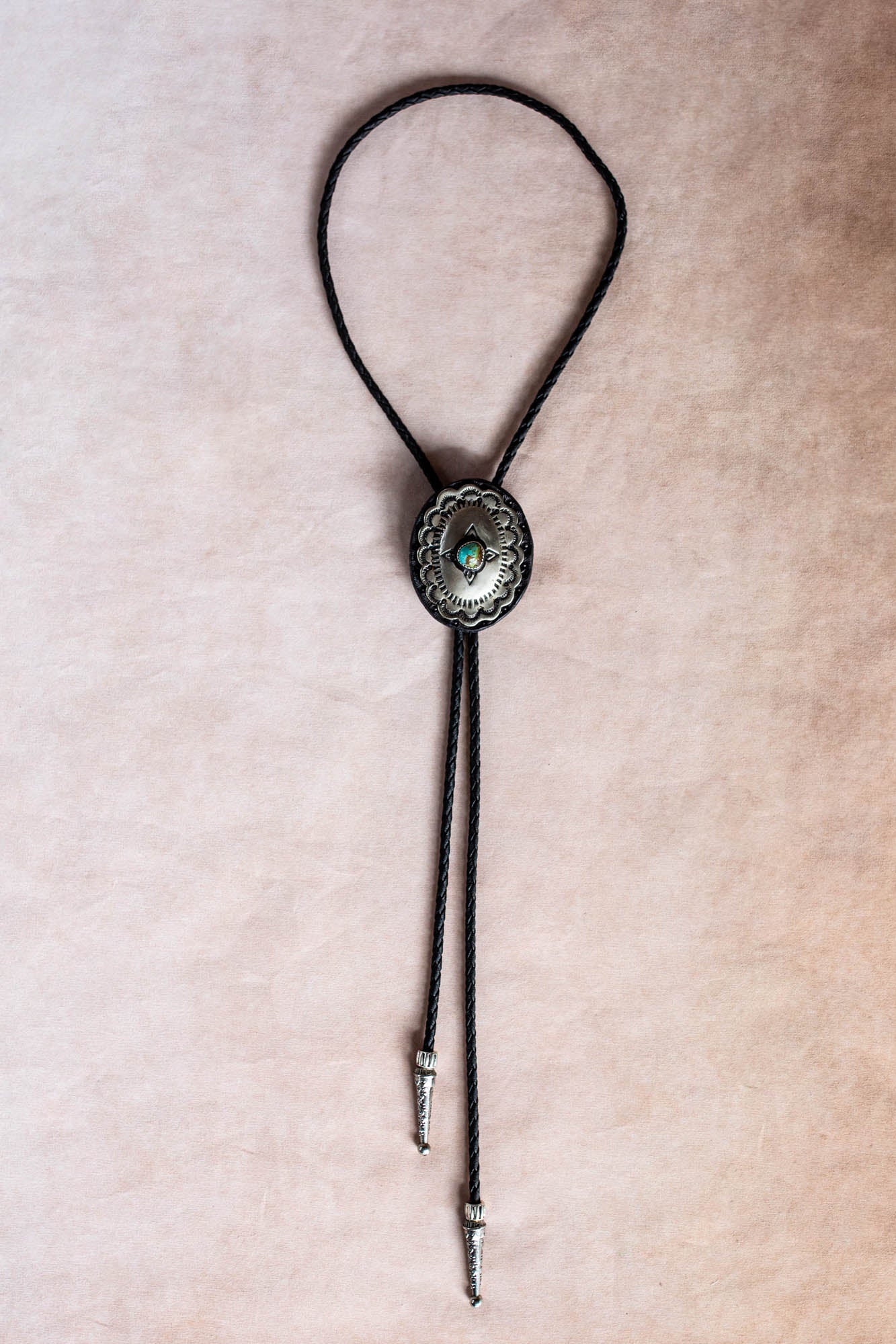 Navajo Concho Bolo Tie