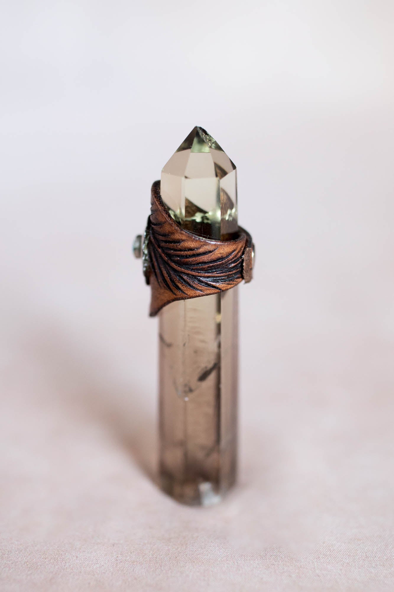 Eagle Feather Navajo Concho Ring