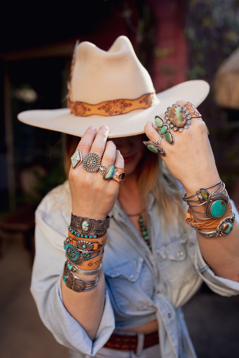 Vintage Navajo Turquoise Ring