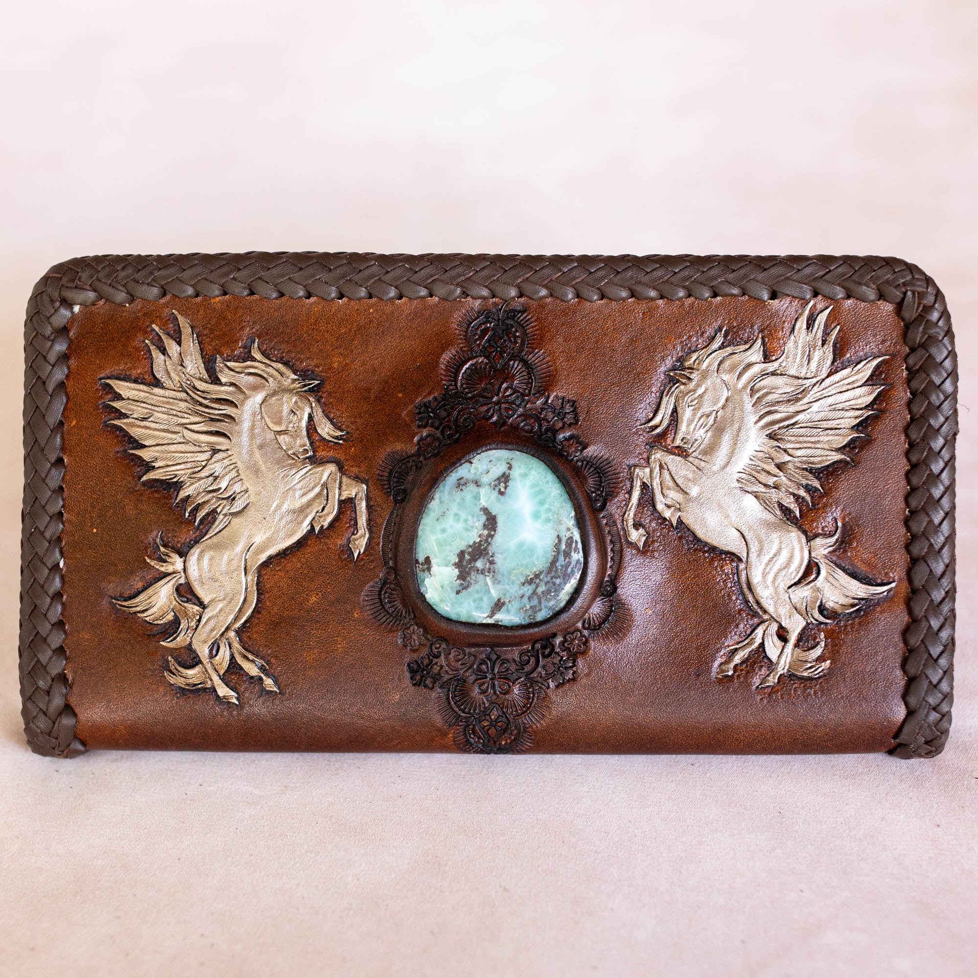 Large Double Sided Pegasus & Rebel Eagle Wallet