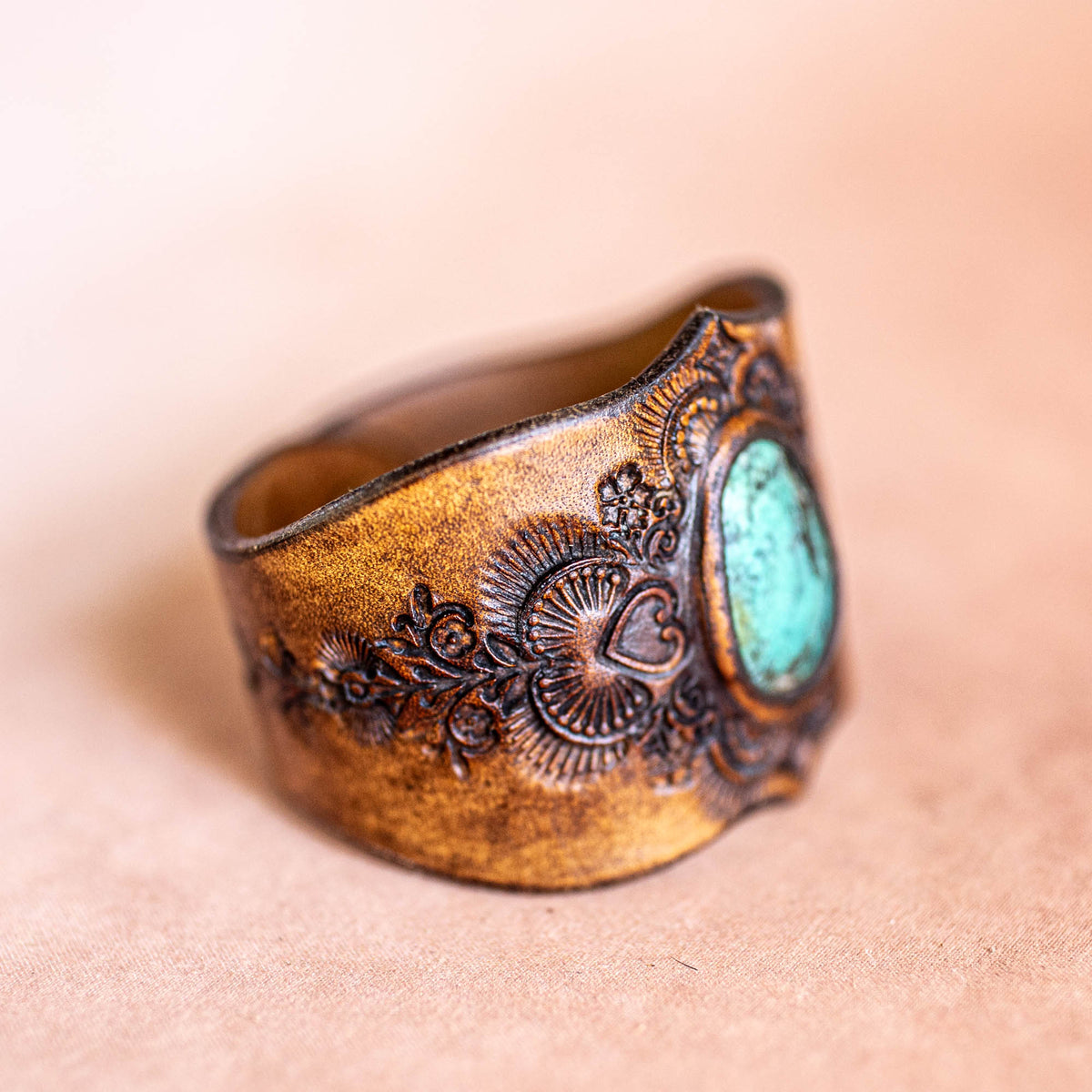 Little Western Cuff with Turquoise