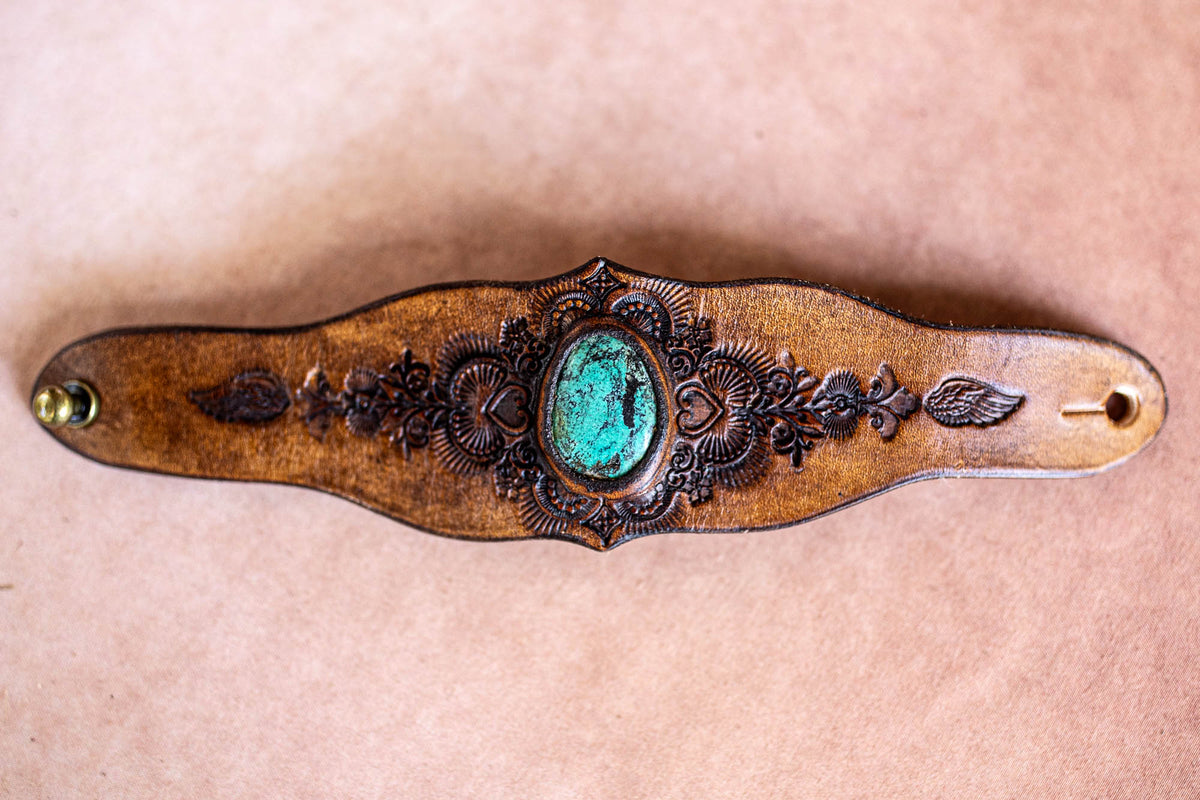 Little Western Cuff with Turquoise