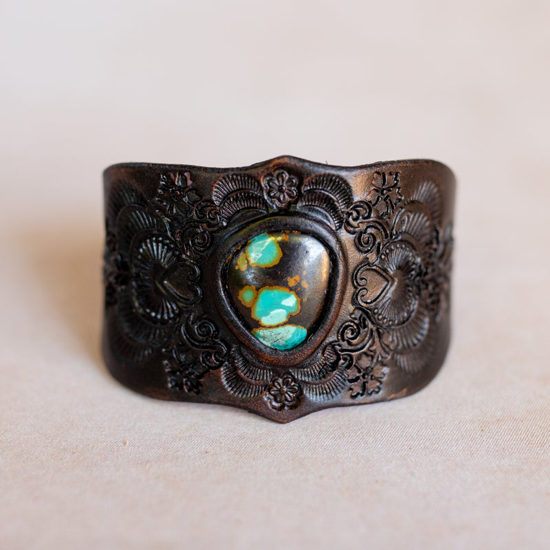 Little Western Cuff with Turquoise