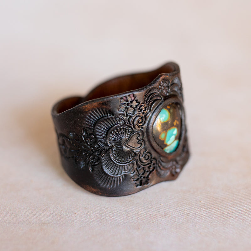 Little Western Cuff with Turquoise