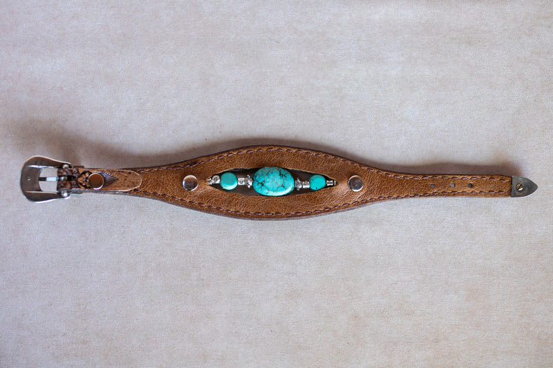 Savannah Cuff with Turquoise