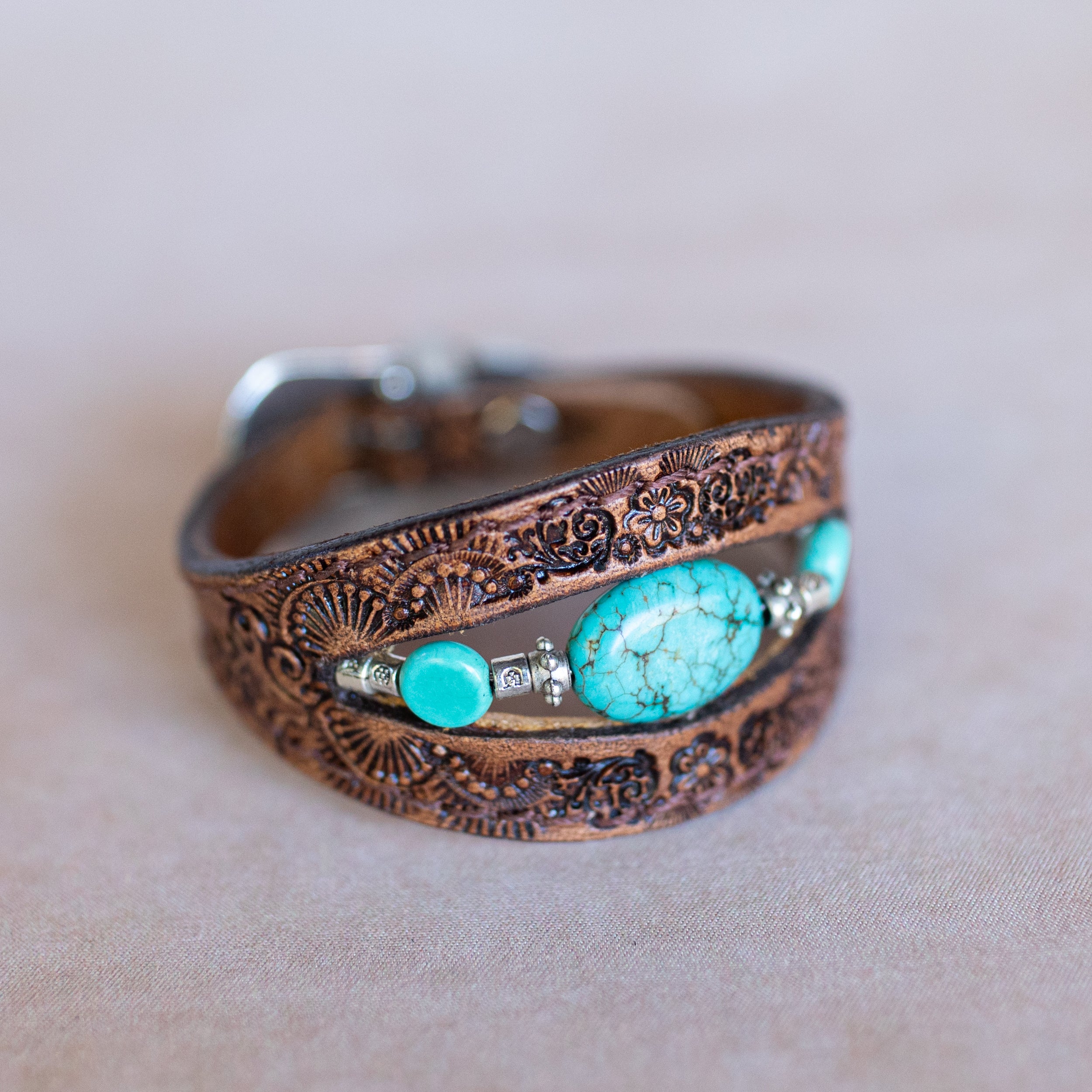 Savannah Cuff with Turquoise