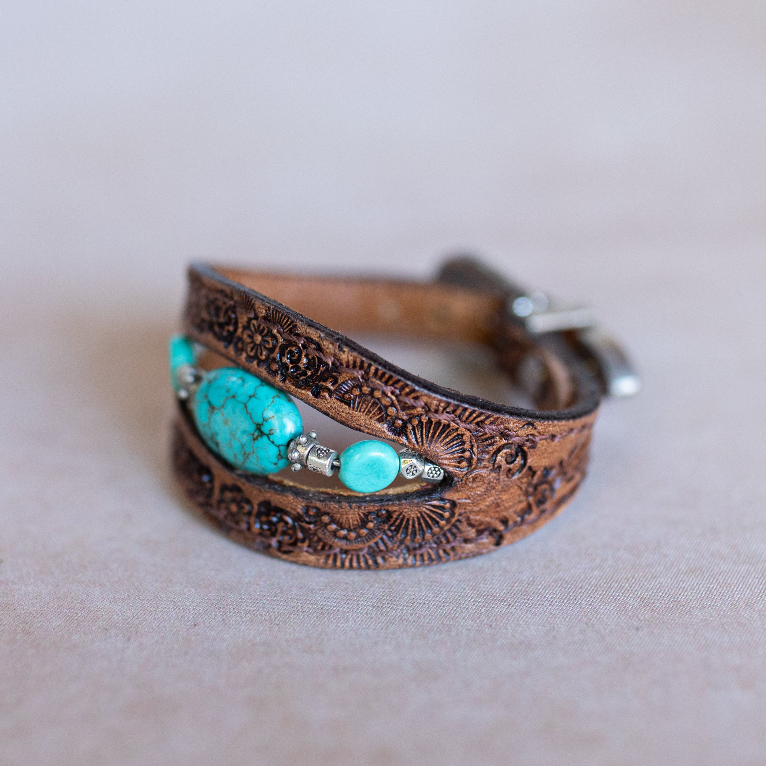 Savannah Cuff with Turquoise