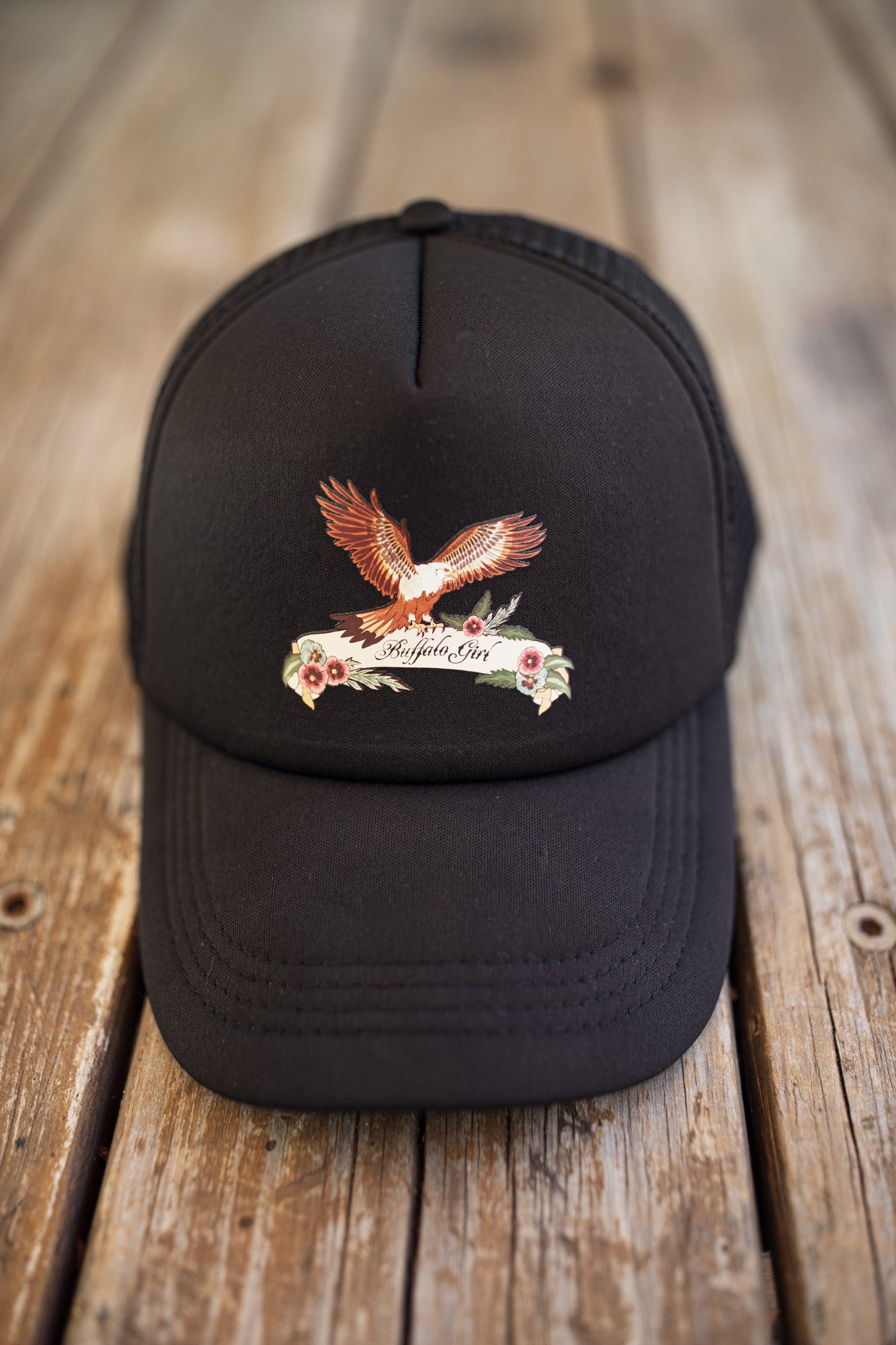 Buffalo Girl Trucker Cap