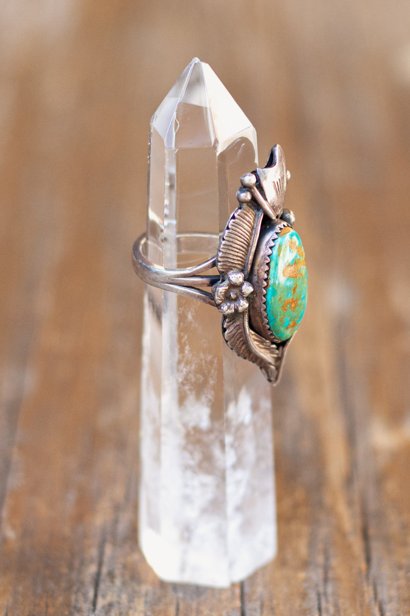 Vintage Navajo Turquoise Ring