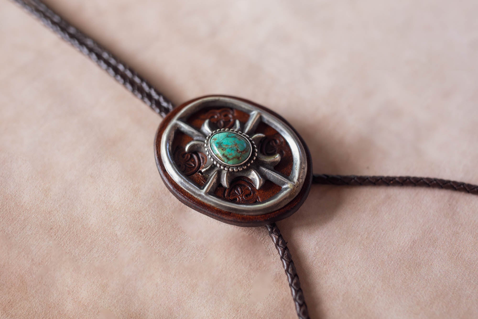 Vintage Concho Bolo Tie