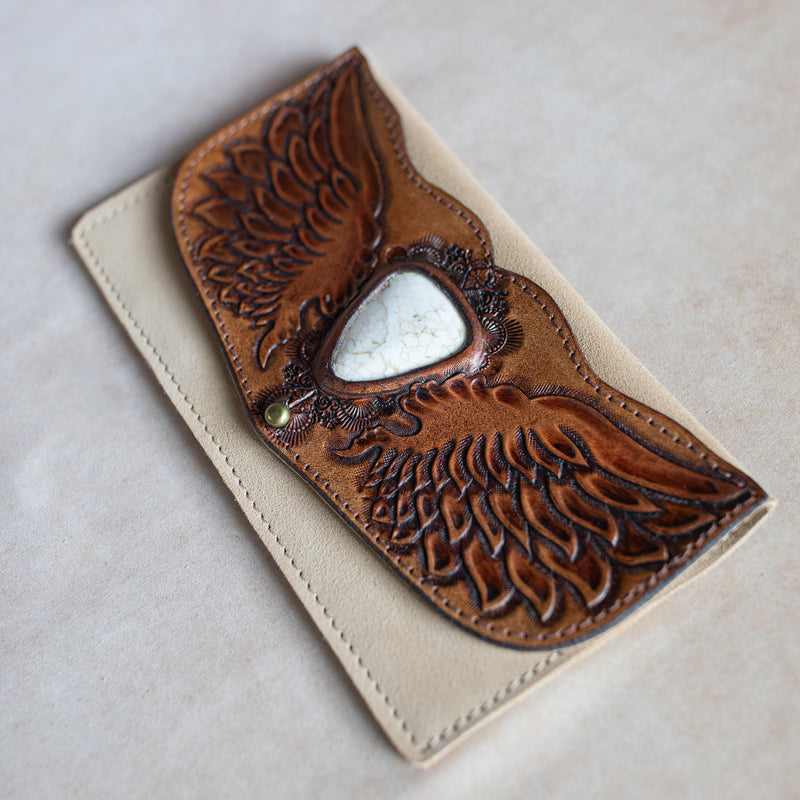 Guardian Wings Pouch with Wild Horse Magnesite