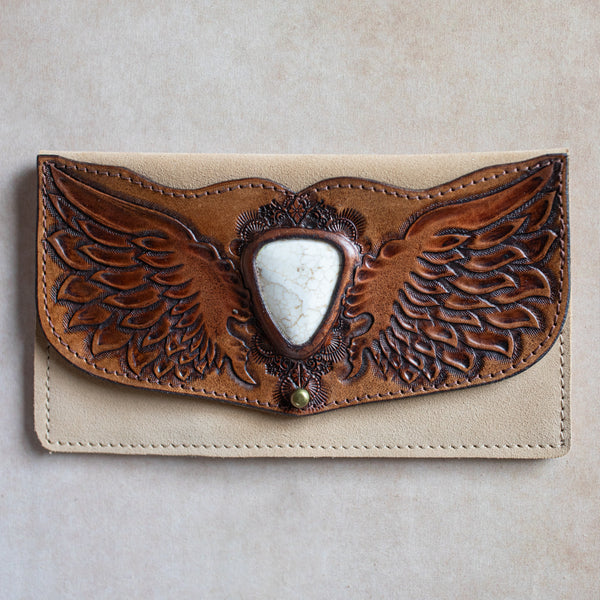 Guardian Wings Pouch with Wild Horse Magnesite