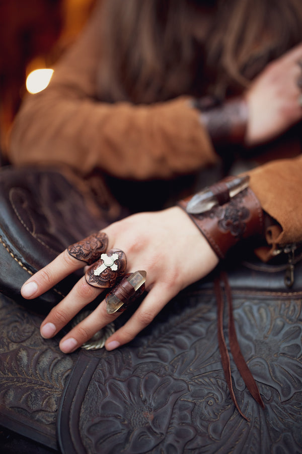 Druid Ring with Citrine